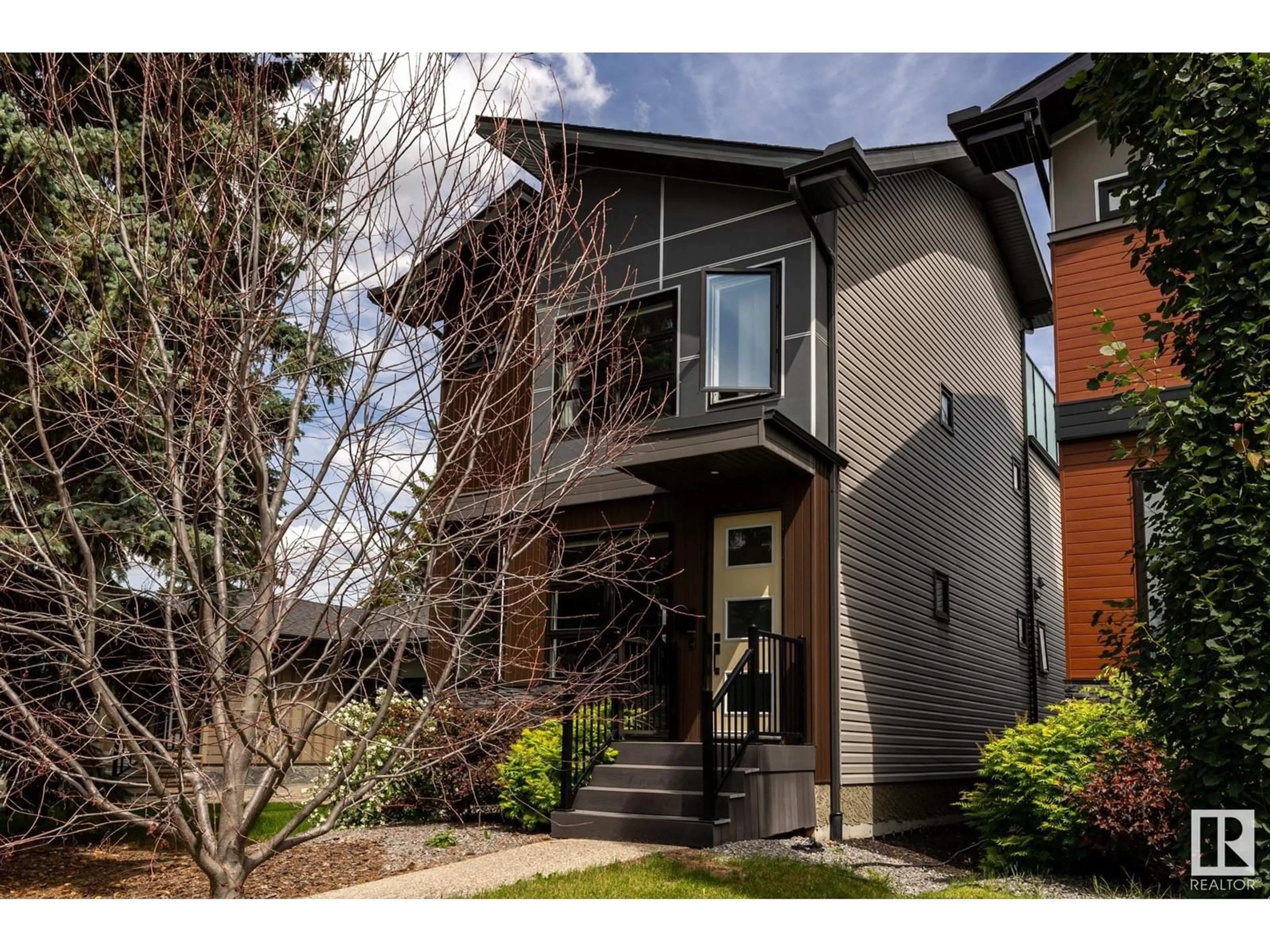 Home with brick exterior material, street for 8809 148 ST, Edmonton Alberta T5R0Z8