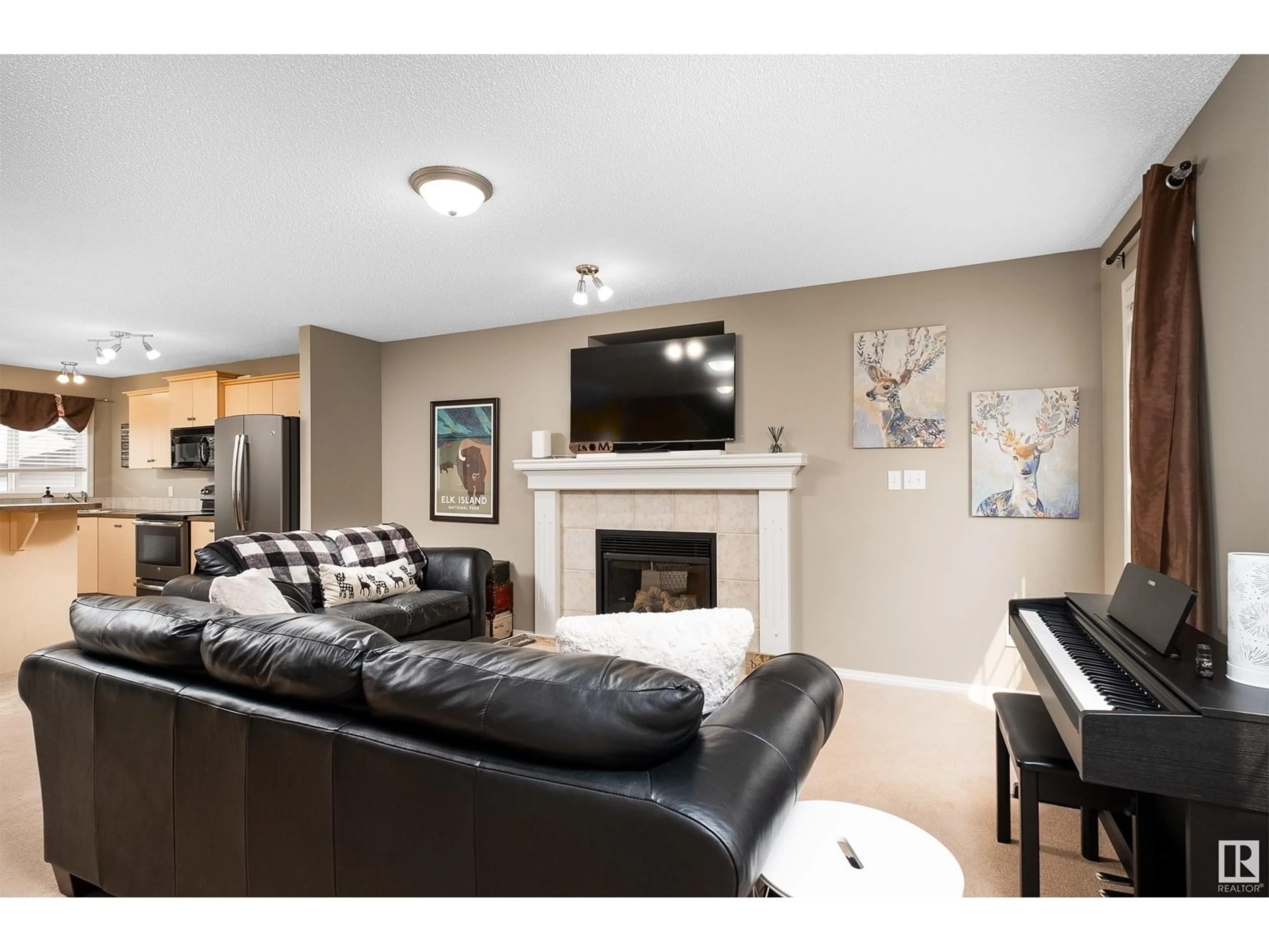 Living room with furniture, unknown for 4 SUMMERLAND WY, Sherwood Park Alberta T8H2P2