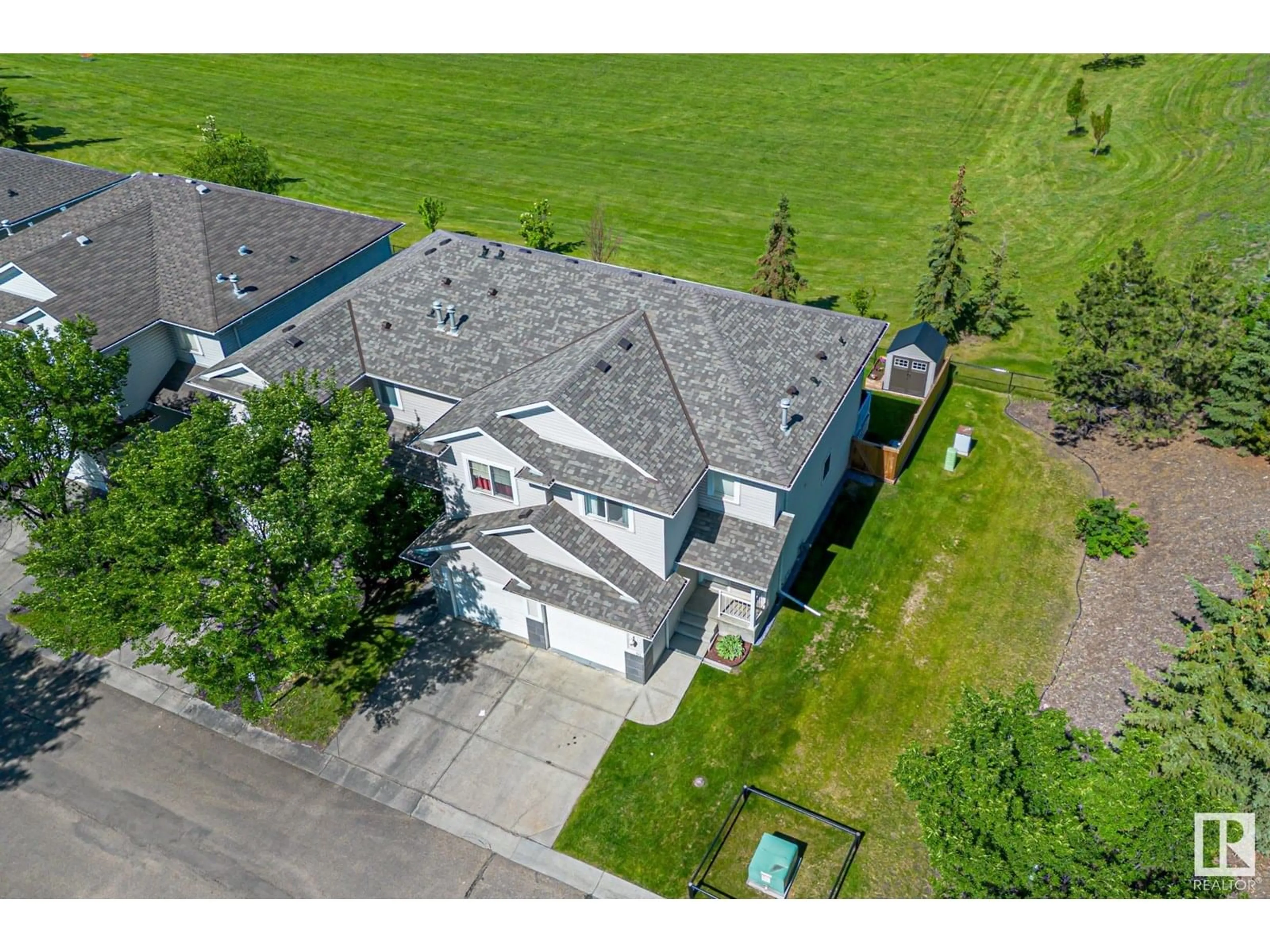 A pic from outside/outdoor area/front of a property/back of a property/a pic from drone, street for #91 - 4350 23 ST, Edmonton Alberta T6T1X8