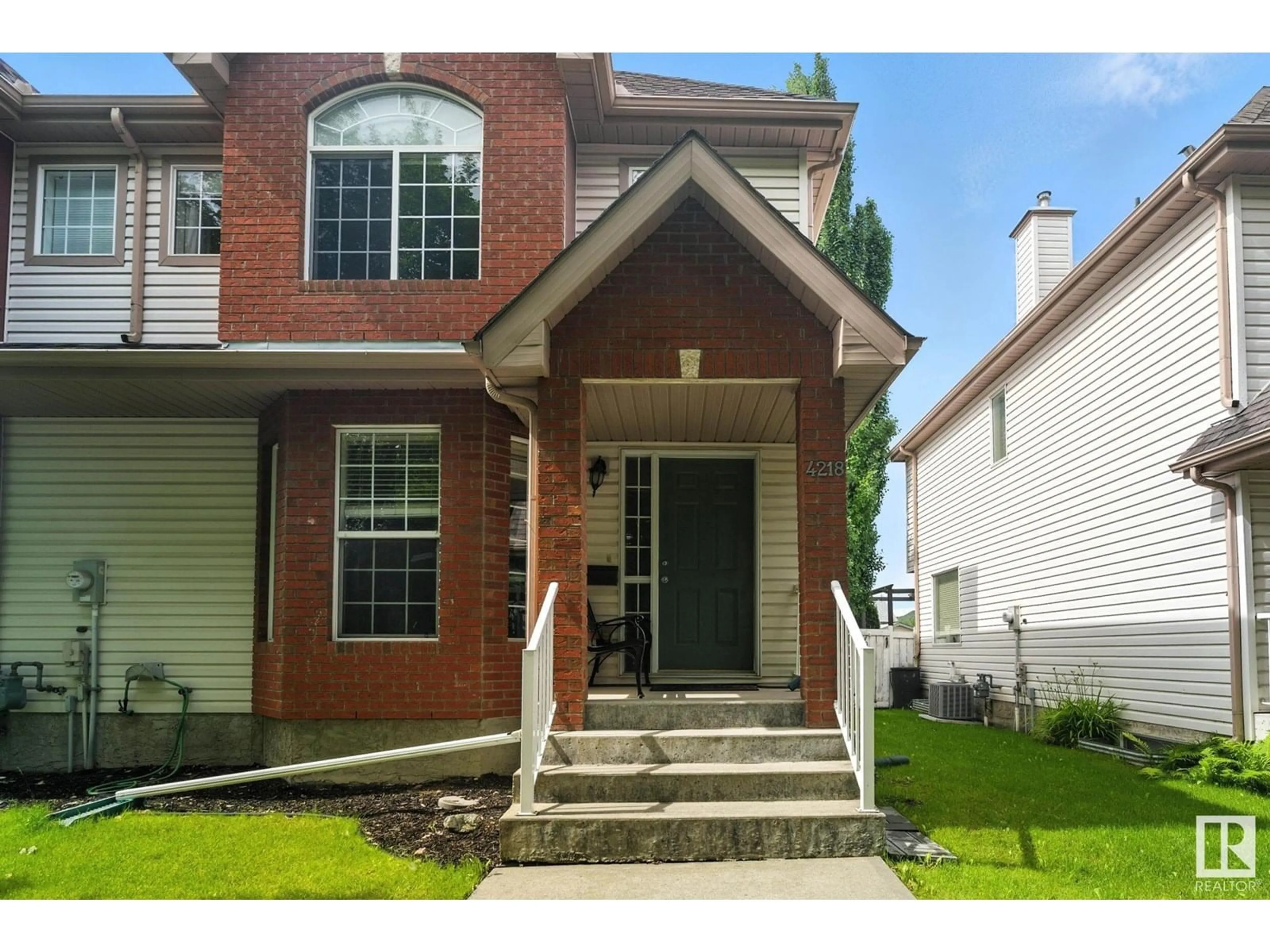 Home with brick exterior material, street for 4218 TERWILLEGAR VISTA VS, Edmonton Alberta T6R3E2