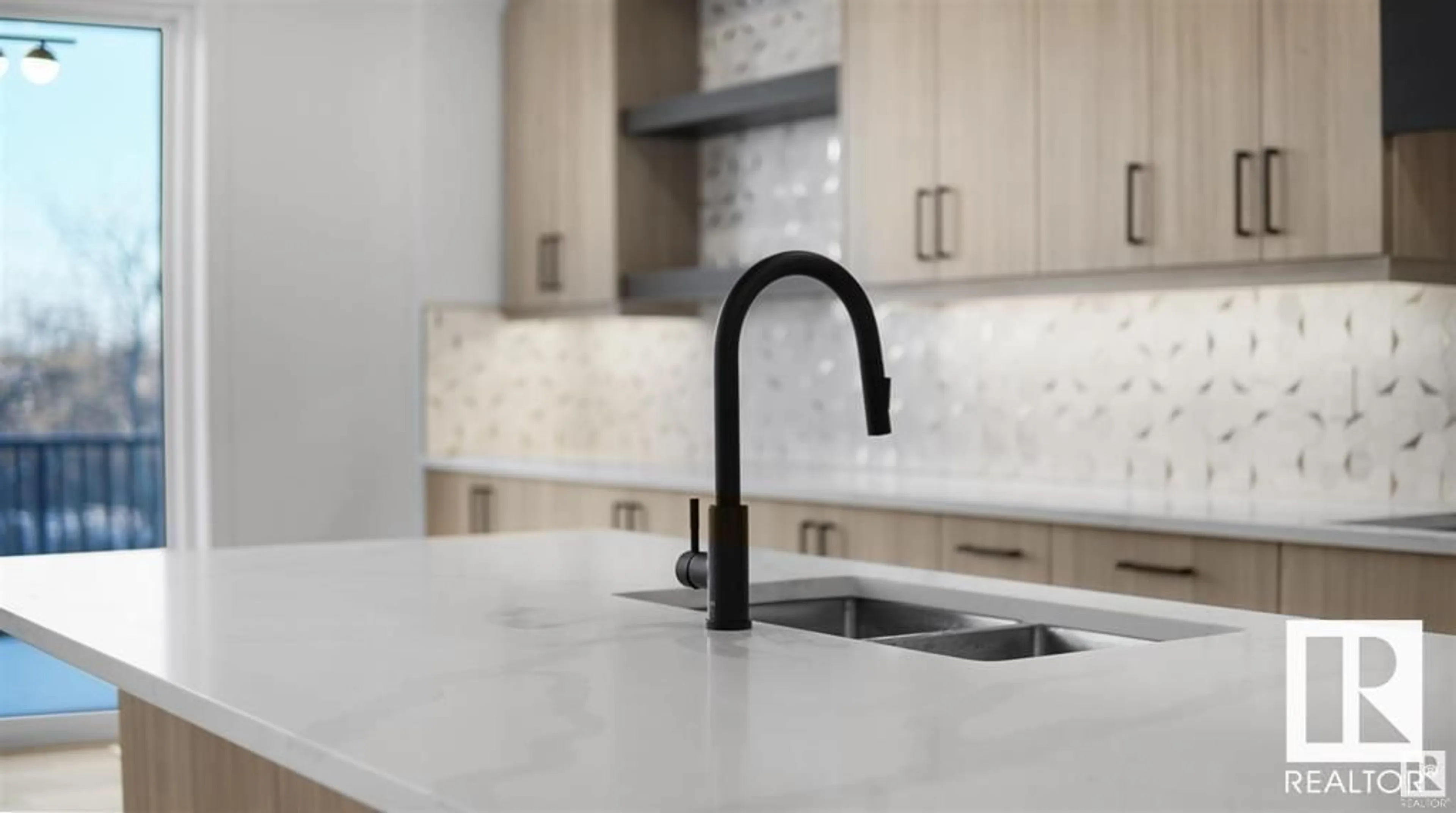 Contemporary kitchen, ceramic/tile floor for SW - 1339 155 ST, Edmonton Alberta T6W5J5