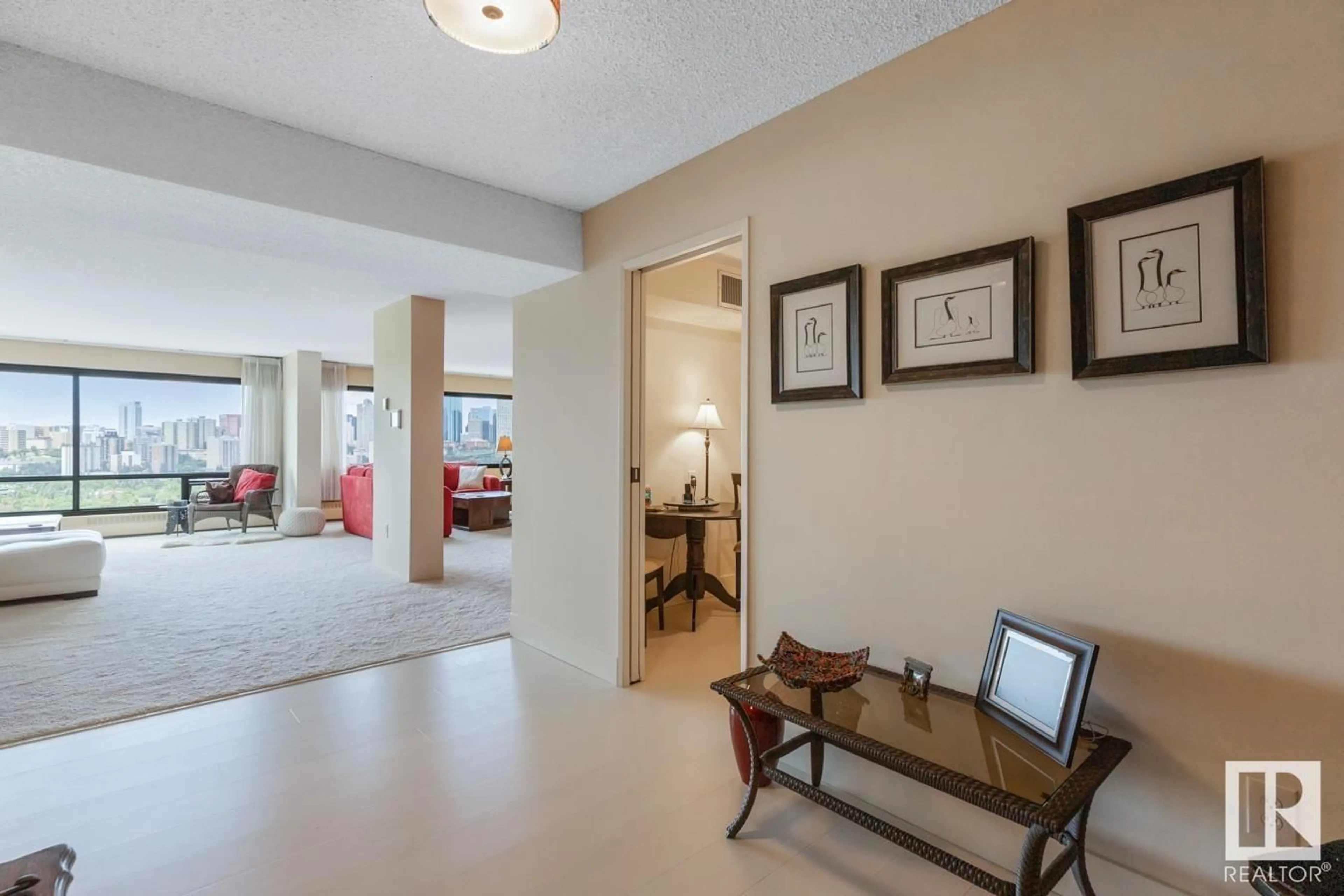 Indoor foyer for #402 - 9929 SASKATCHEWAN DR, Edmonton Alberta T6E6E5