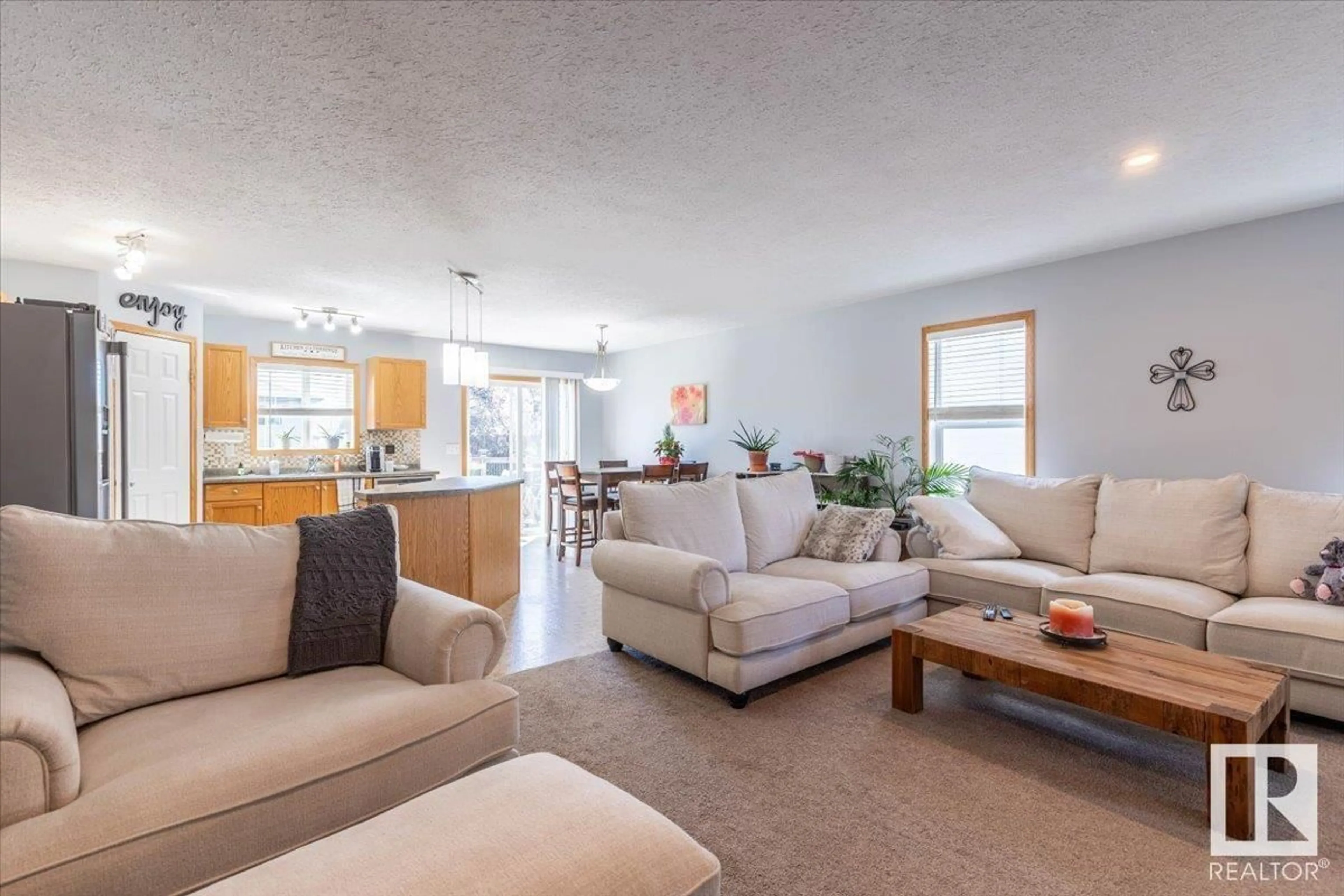 Living room with furniture, unknown for 501 KANANASKIS DR, Devon Alberta T9G2C8