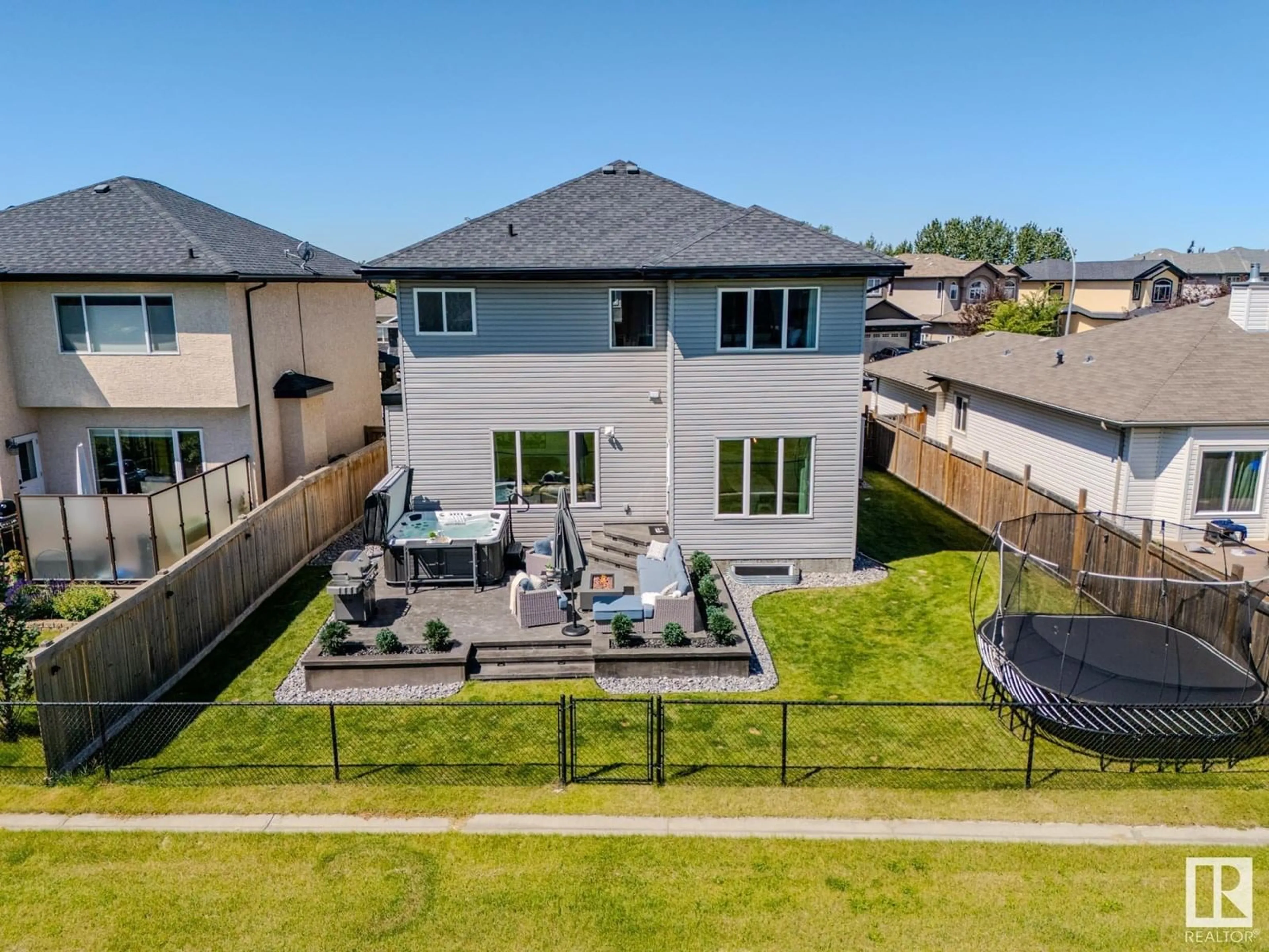 A pic from outside/outdoor area/front of a property/back of a property/a pic from drone, unknown for 5503 64 ST, Beaumont Alberta T4X0H2
