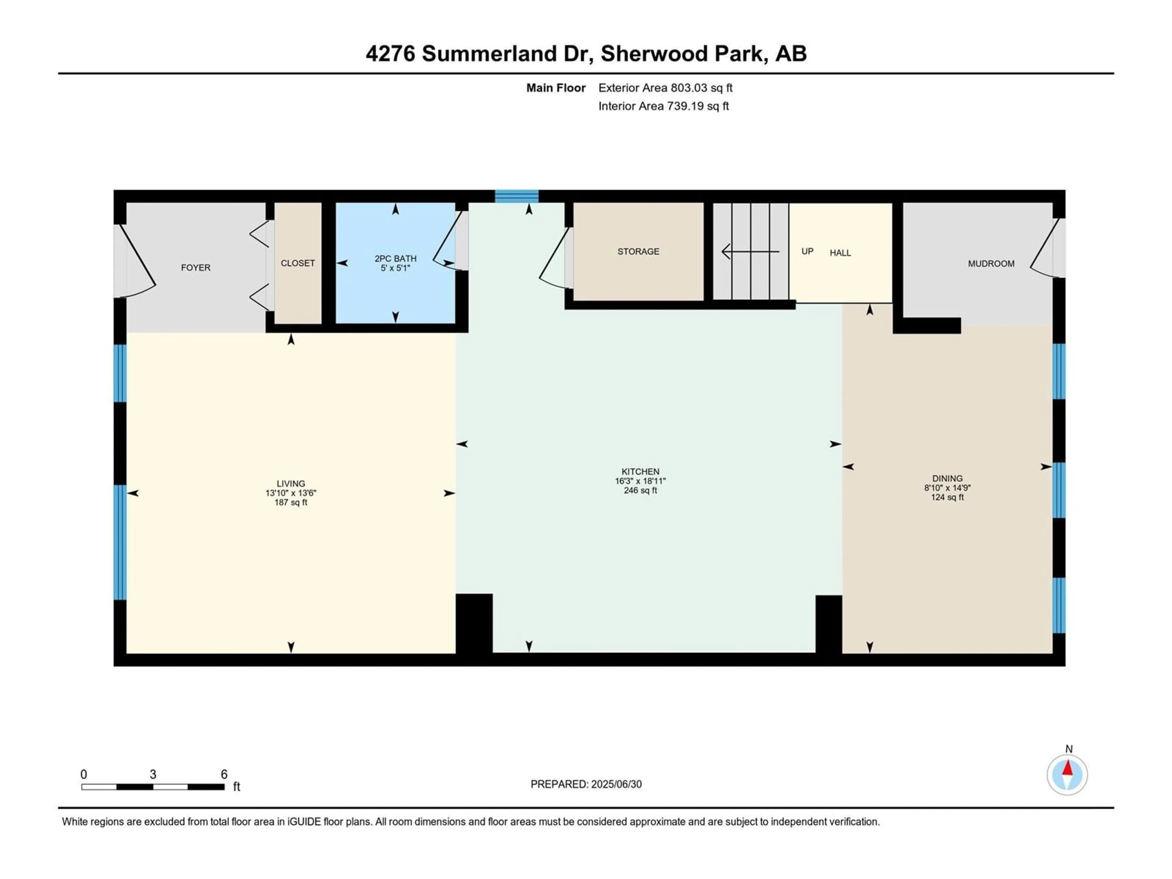 Floor plan for 4276 SUMMERLAND DR, Sherwood Park Alberta T8H0K4