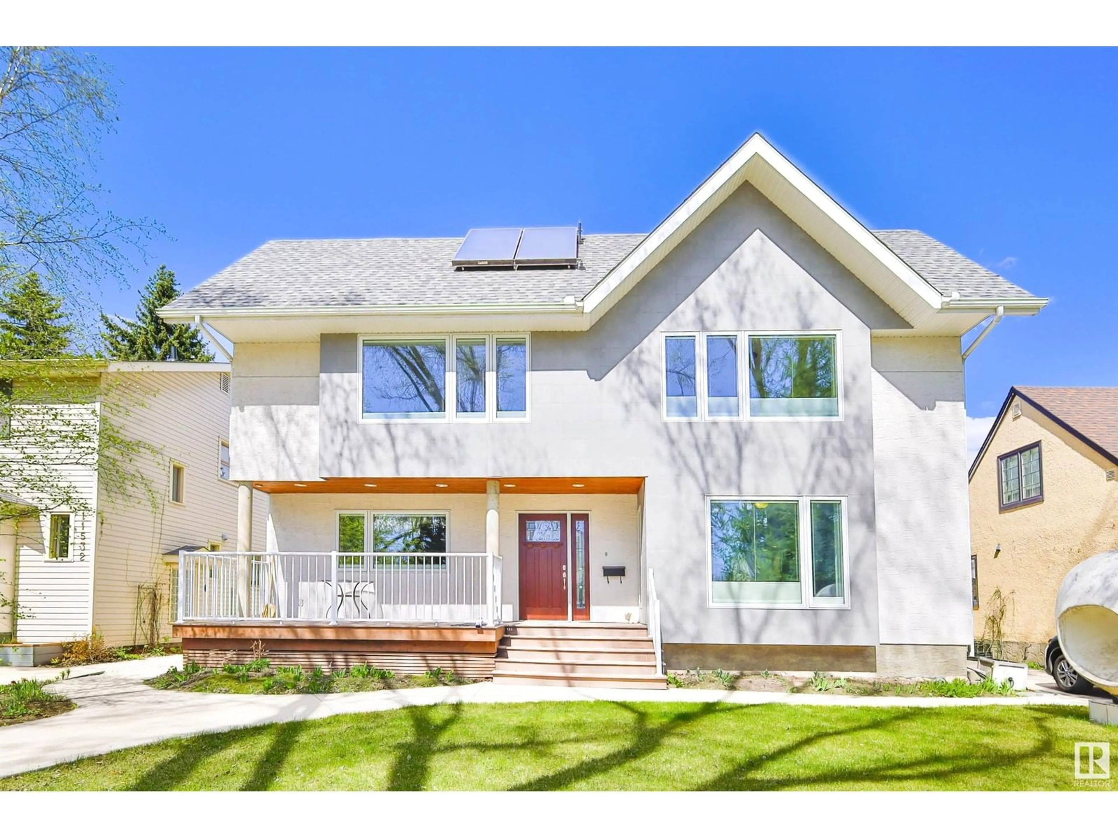 Home with brick exterior material, street for 11528 72 AV, Edmonton Alberta T6G0B8