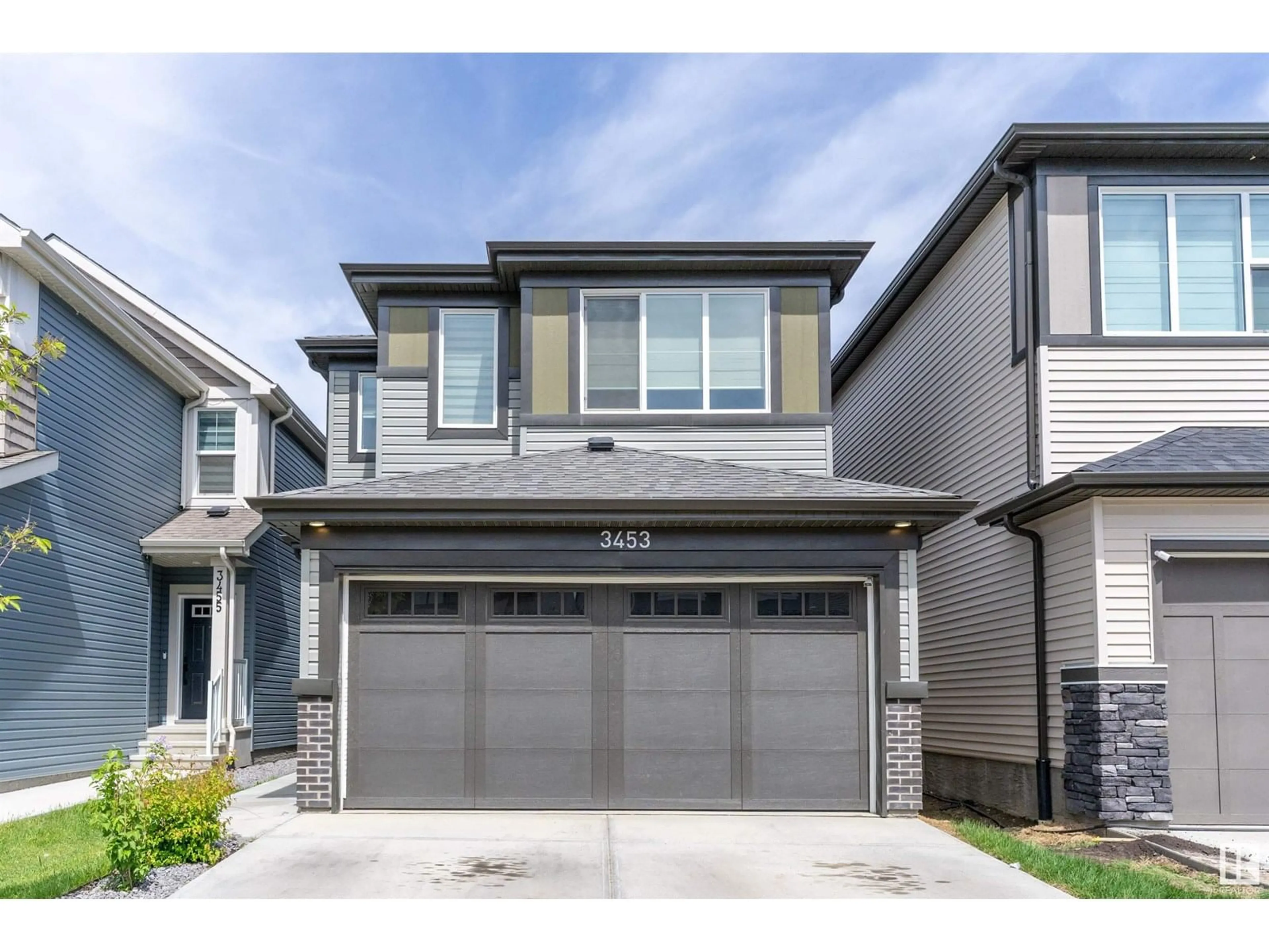Home with vinyl exterior material, street for 3453 CRAIG LANDING LD, Edmonton Alberta T6W5H2