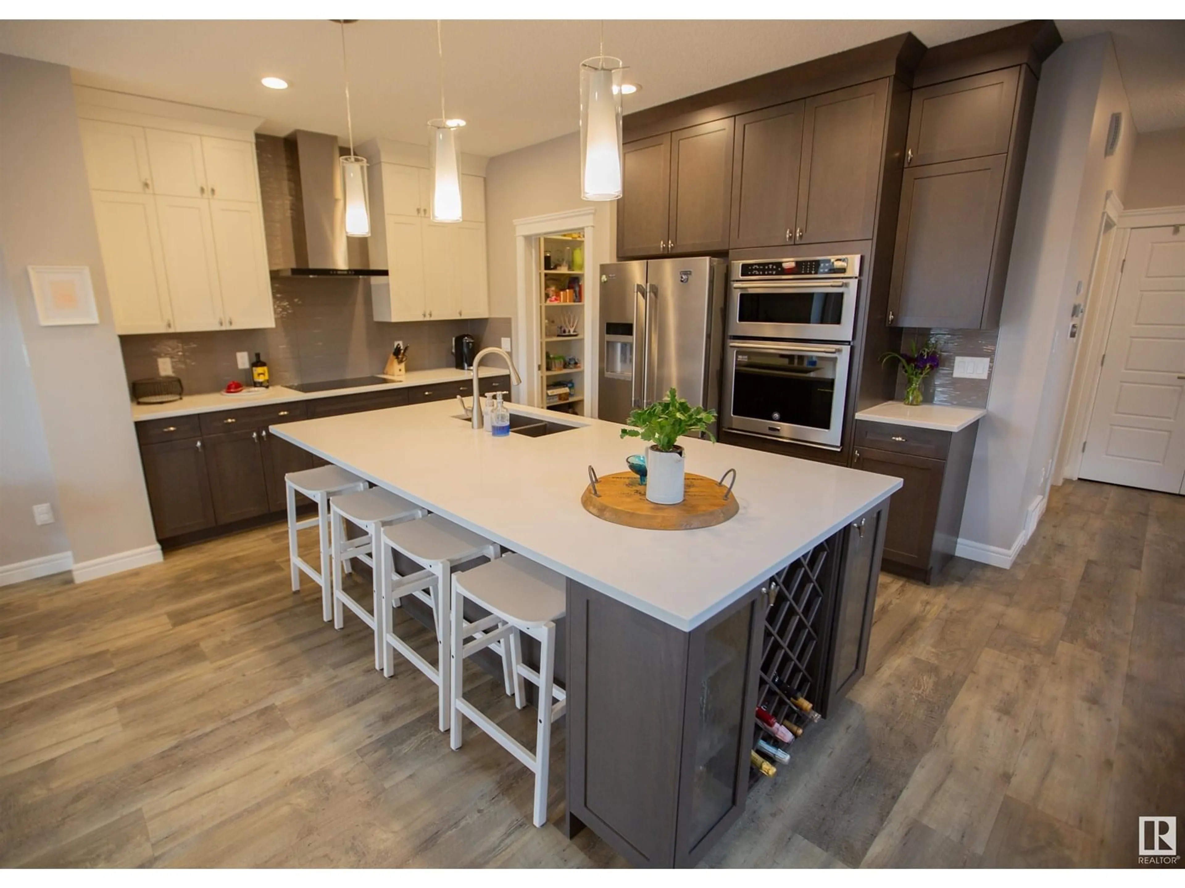 Open concept kitchen, unknown for SW - 1736 162 ST, Edmonton Alberta T6W3E8