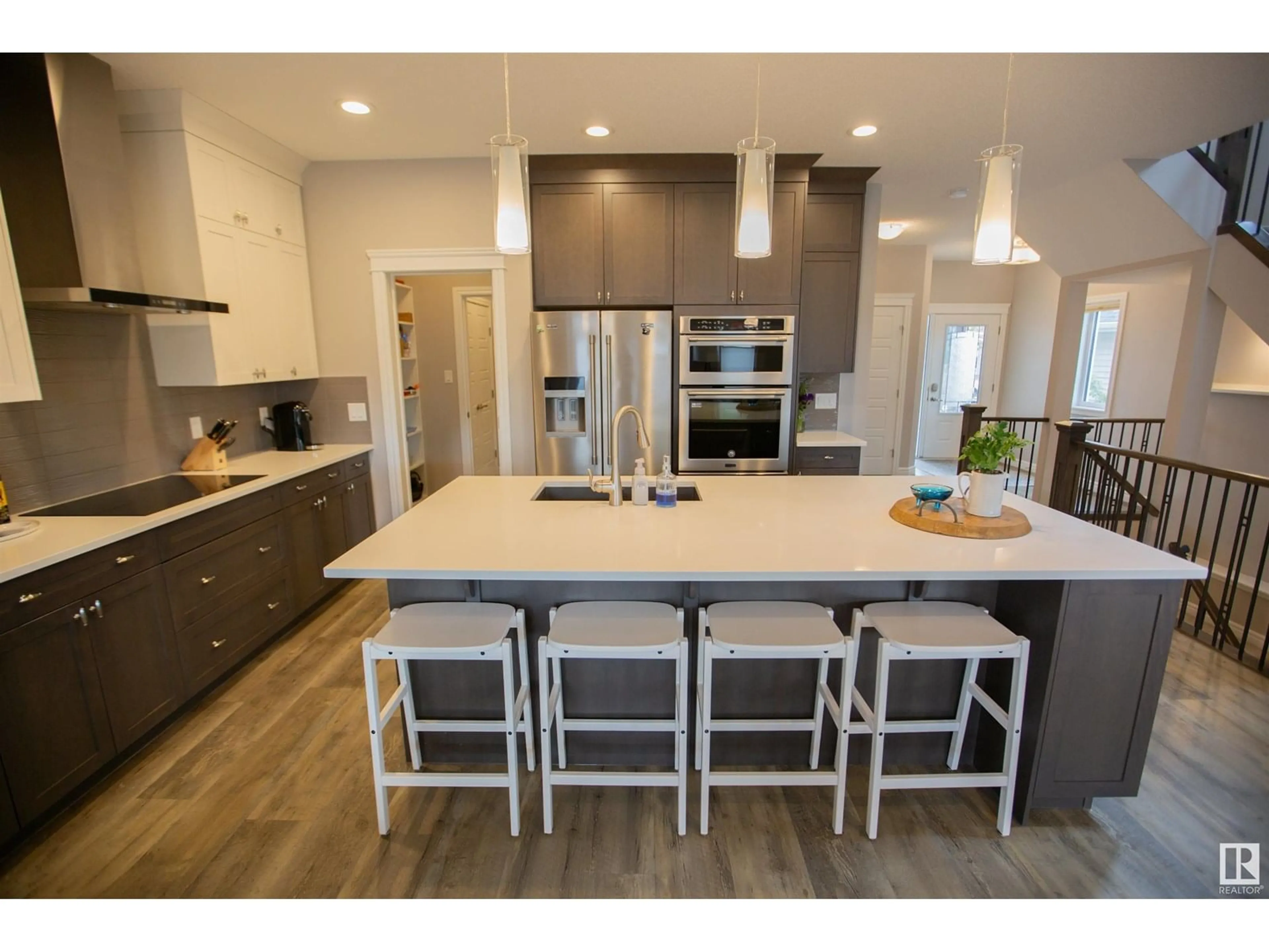 Open concept kitchen, unknown for SW - 1736 162 ST, Edmonton Alberta T6W3E8