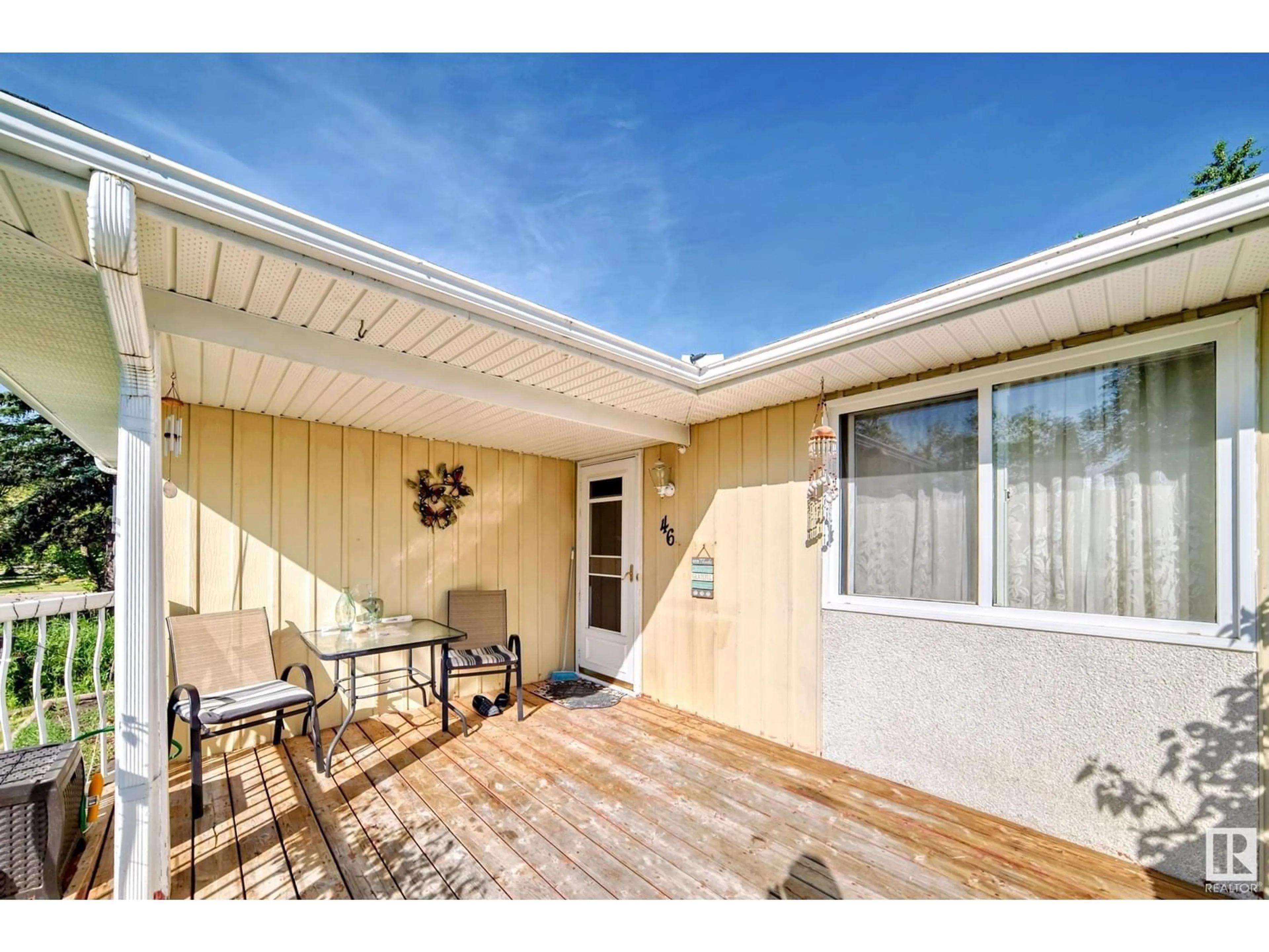 Patio, unknown for 46 AMBER CR, St. Albert Alberta T8N2J1