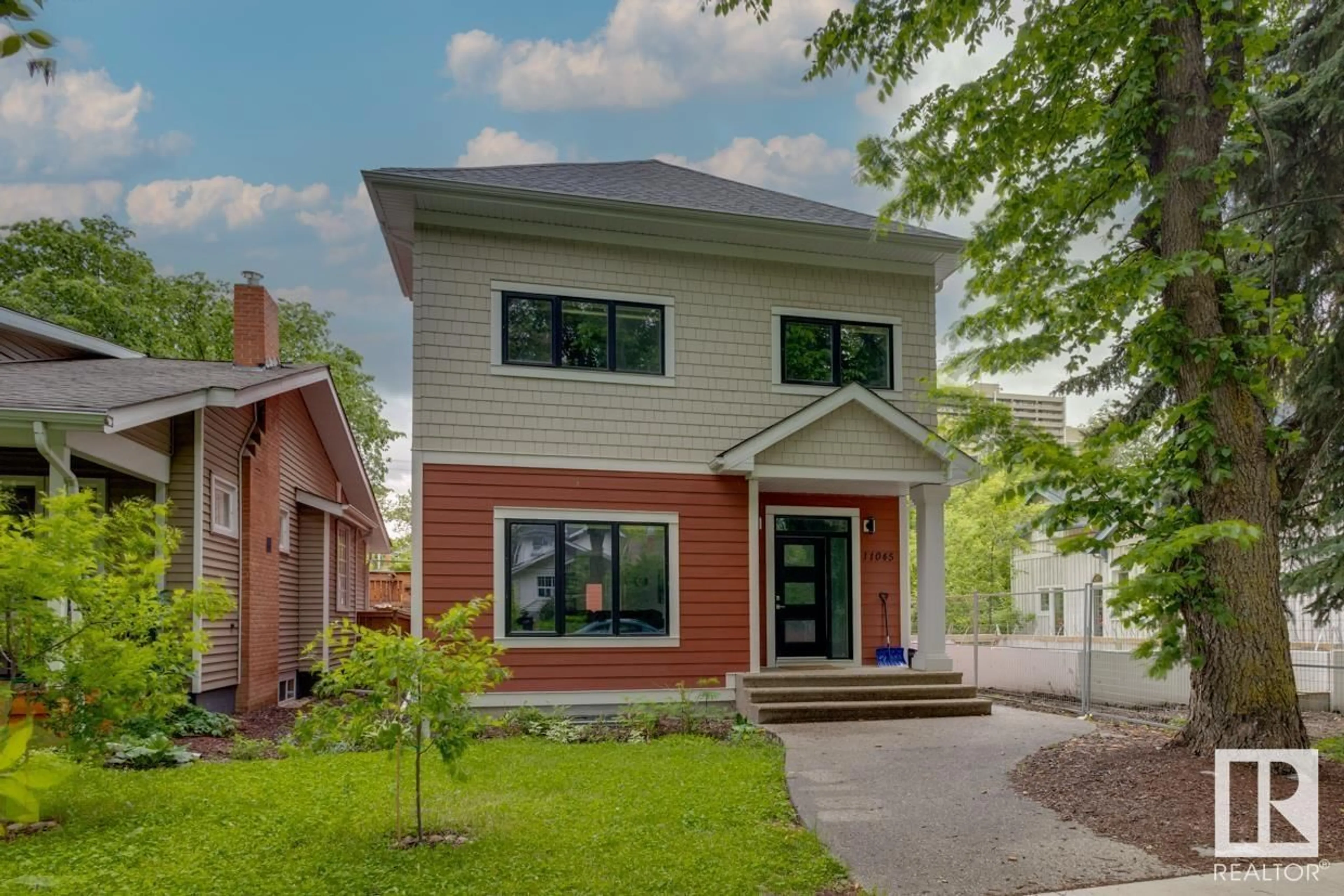 Home with brick exterior material, street for NW - 11045 85 AV, Edmonton Alberta T6G0W5