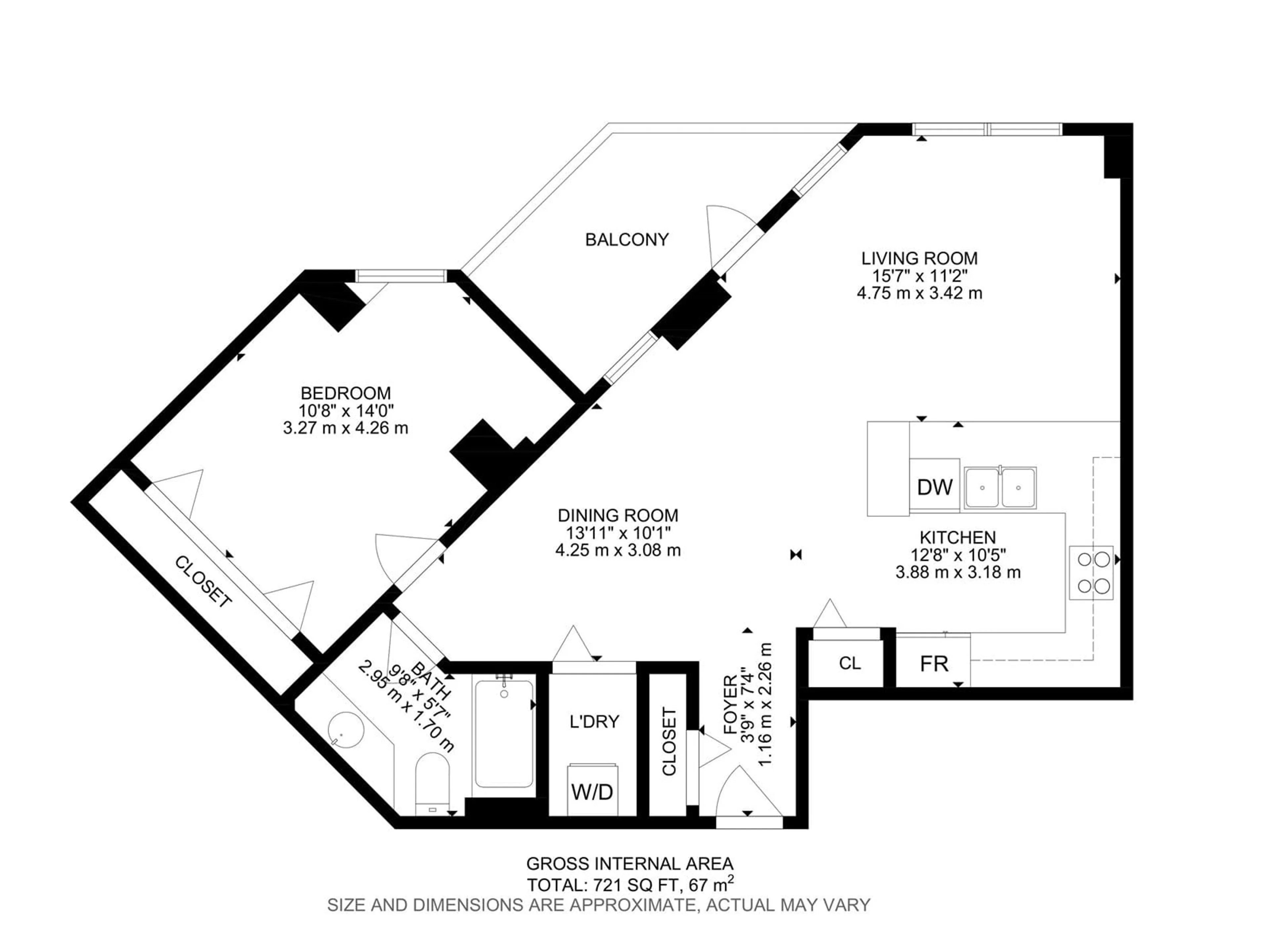 Floor plan for 1306 104 ST NW, Edmonton Alberta T5J0B6