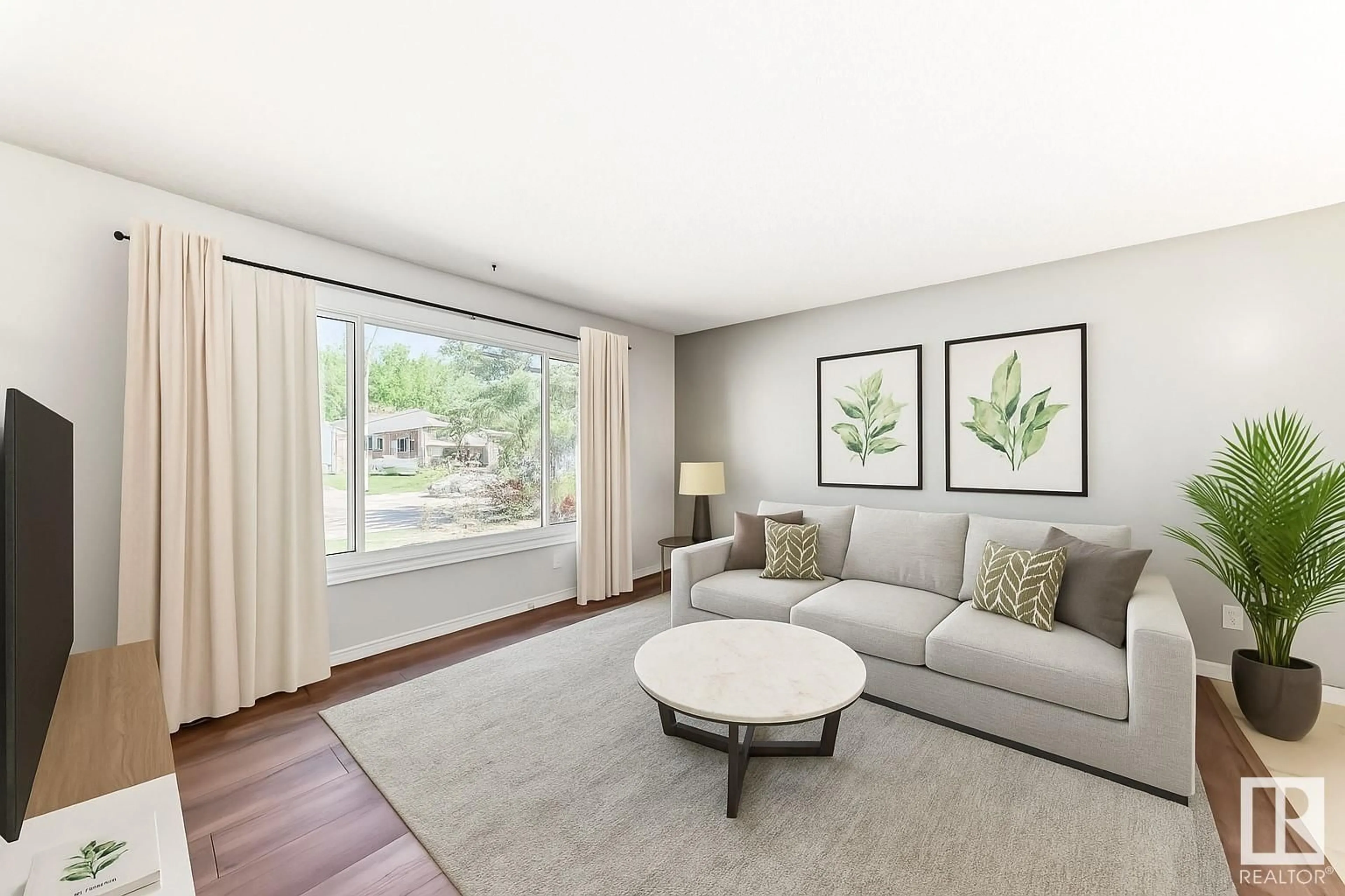 Living room with furniture, unknown for 5013 55 AV, Wabamun Alberta T0E2K0