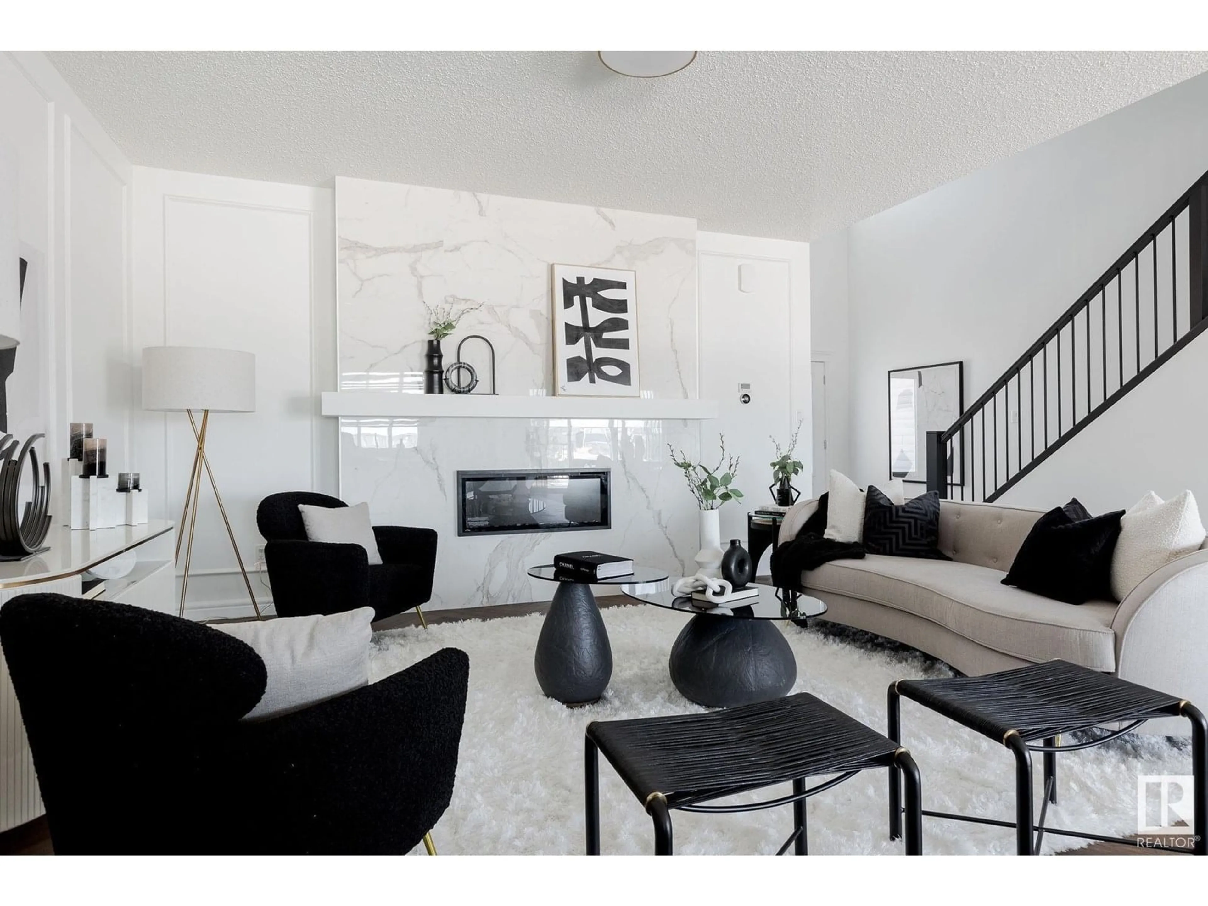 Living room with furniture, unknown for 12915 213 ST, Edmonton Alberta T5S0R9