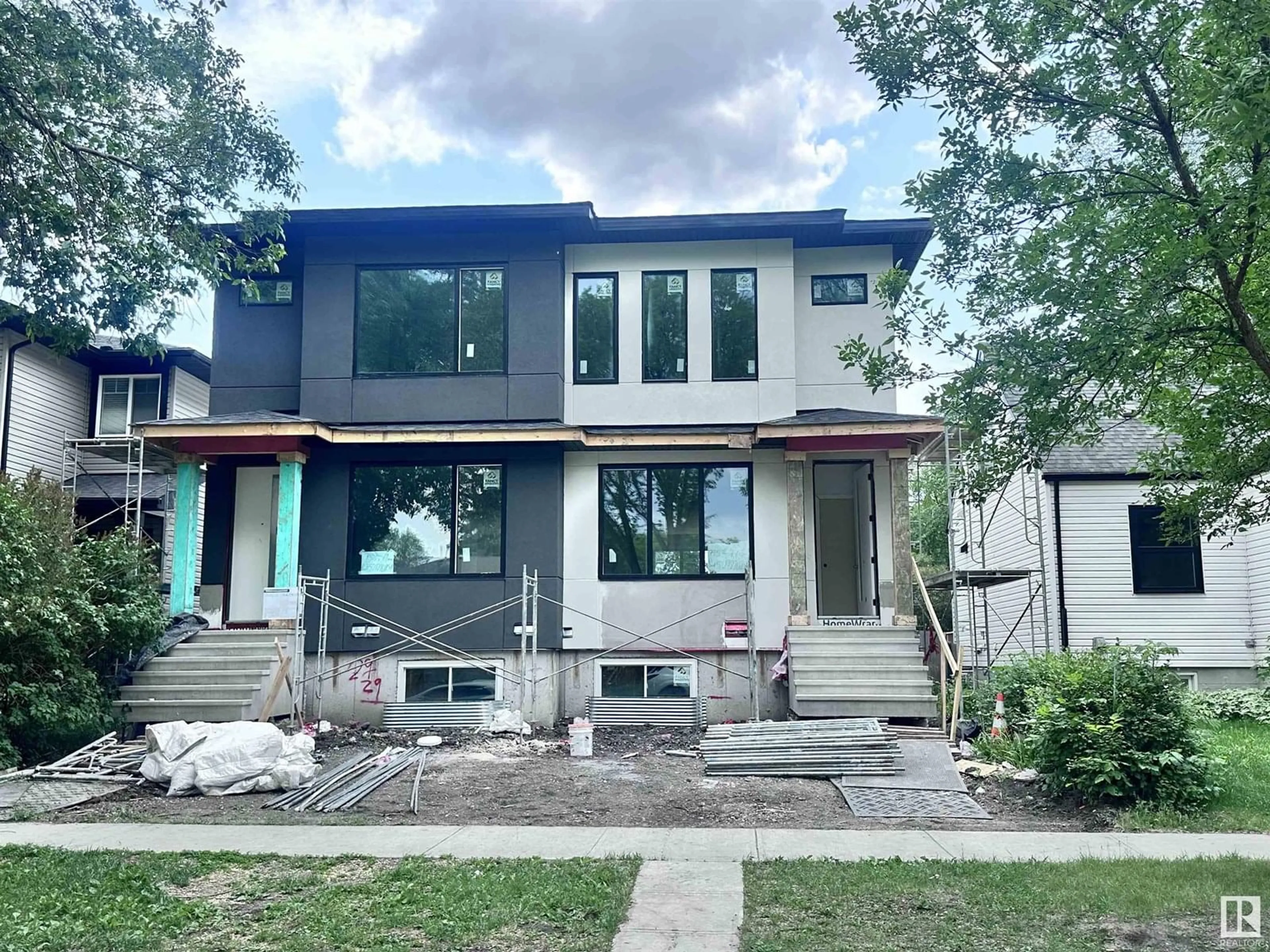Home with brick exterior material, street for 7951 79 AV, Edmonton Alberta T6C0P7