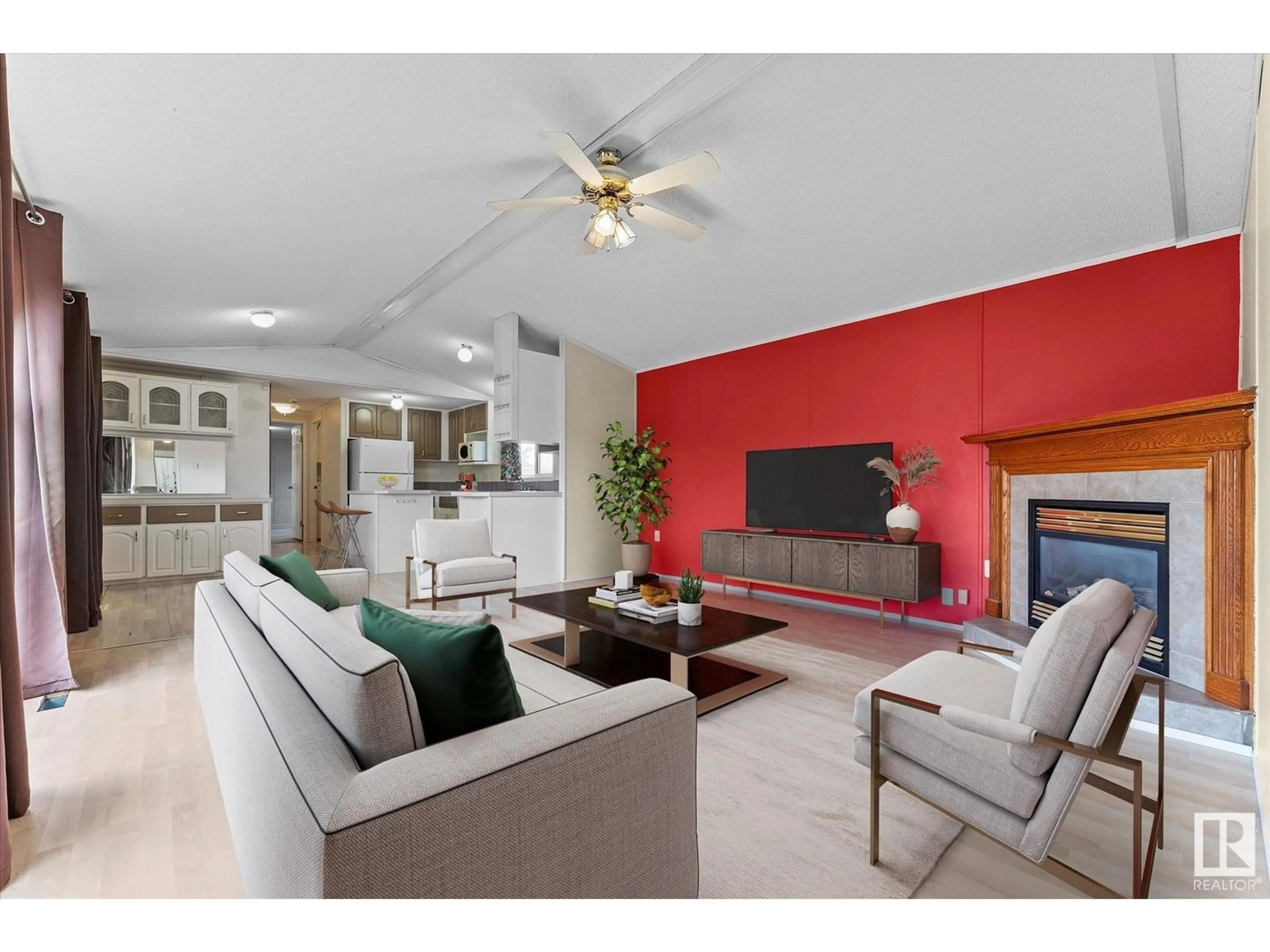 Living room with furniture, unknown for 16 SUNSET BV, Spruce Grove Alberta T7X3J1