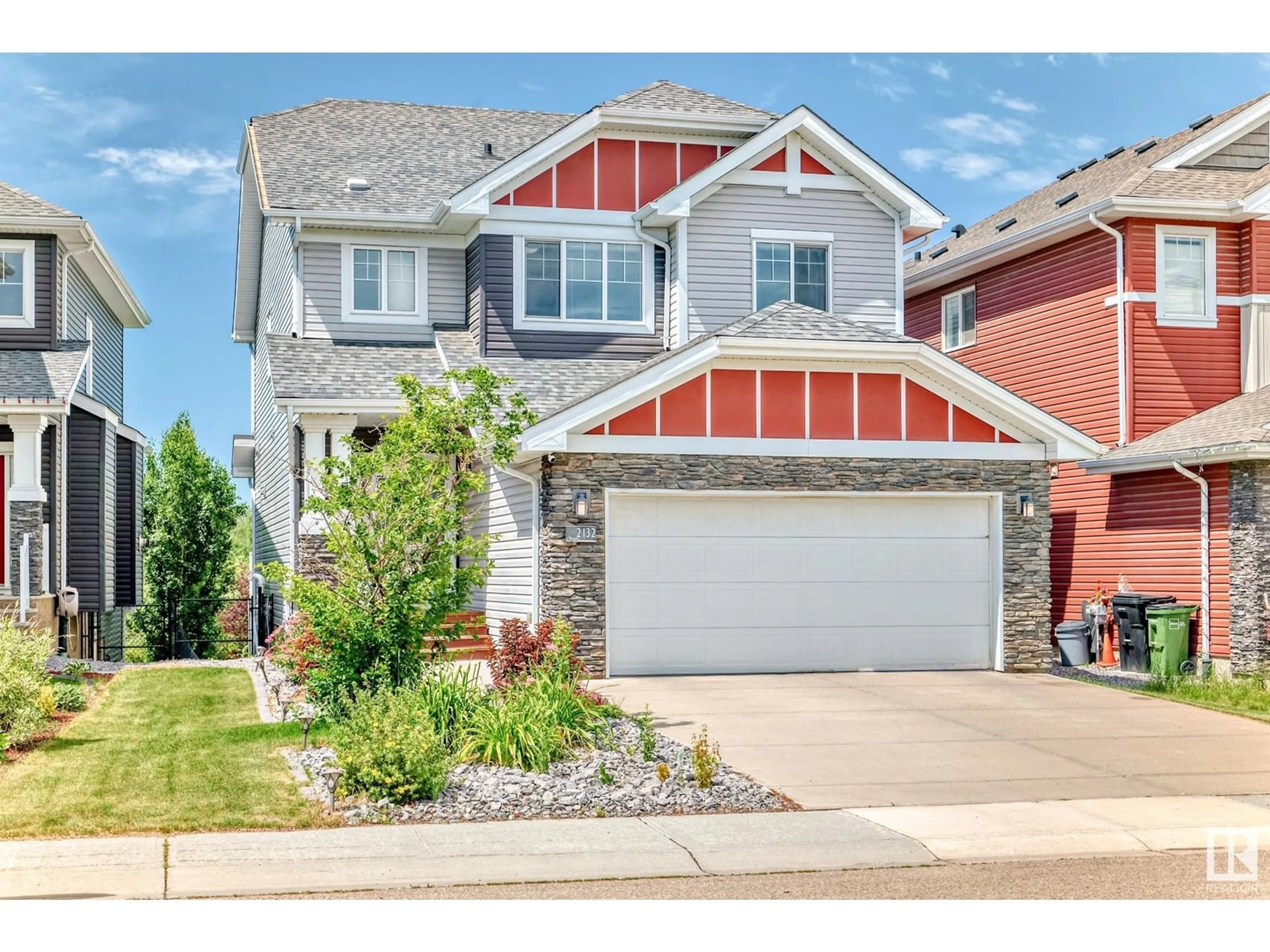 Home with brick exterior material, street for 2132 BLUE JAY PT, Edmonton Alberta T5S0H9