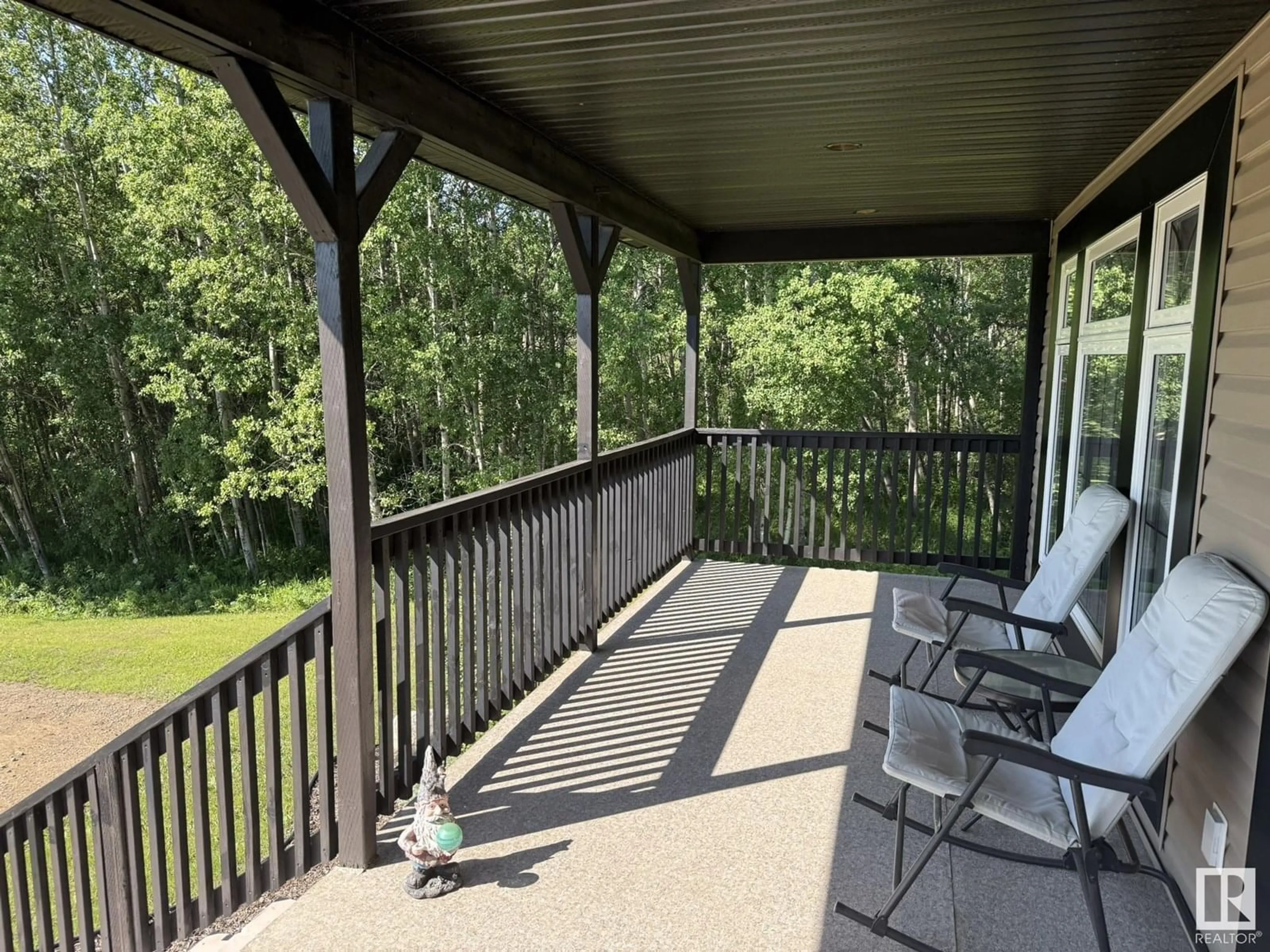 Patio, water/lake/river/ocean view for 327 - 50419 RANGE ROAD 203, Rural Beaver County Alberta T0B4J0