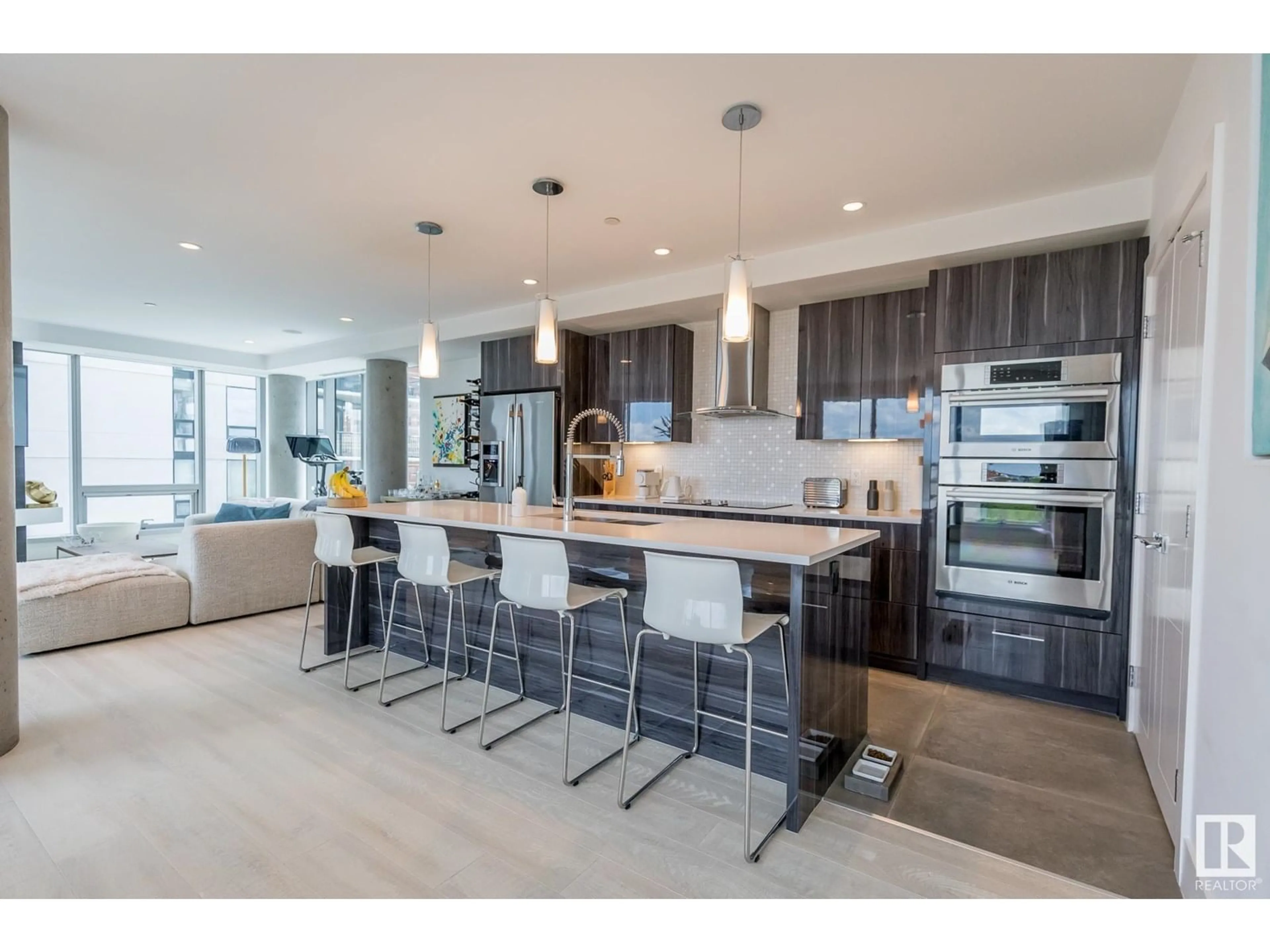 Open concept kitchen, unknown for #601 - 11969 JASPER AV, Edmonton Alberta T5K0P1