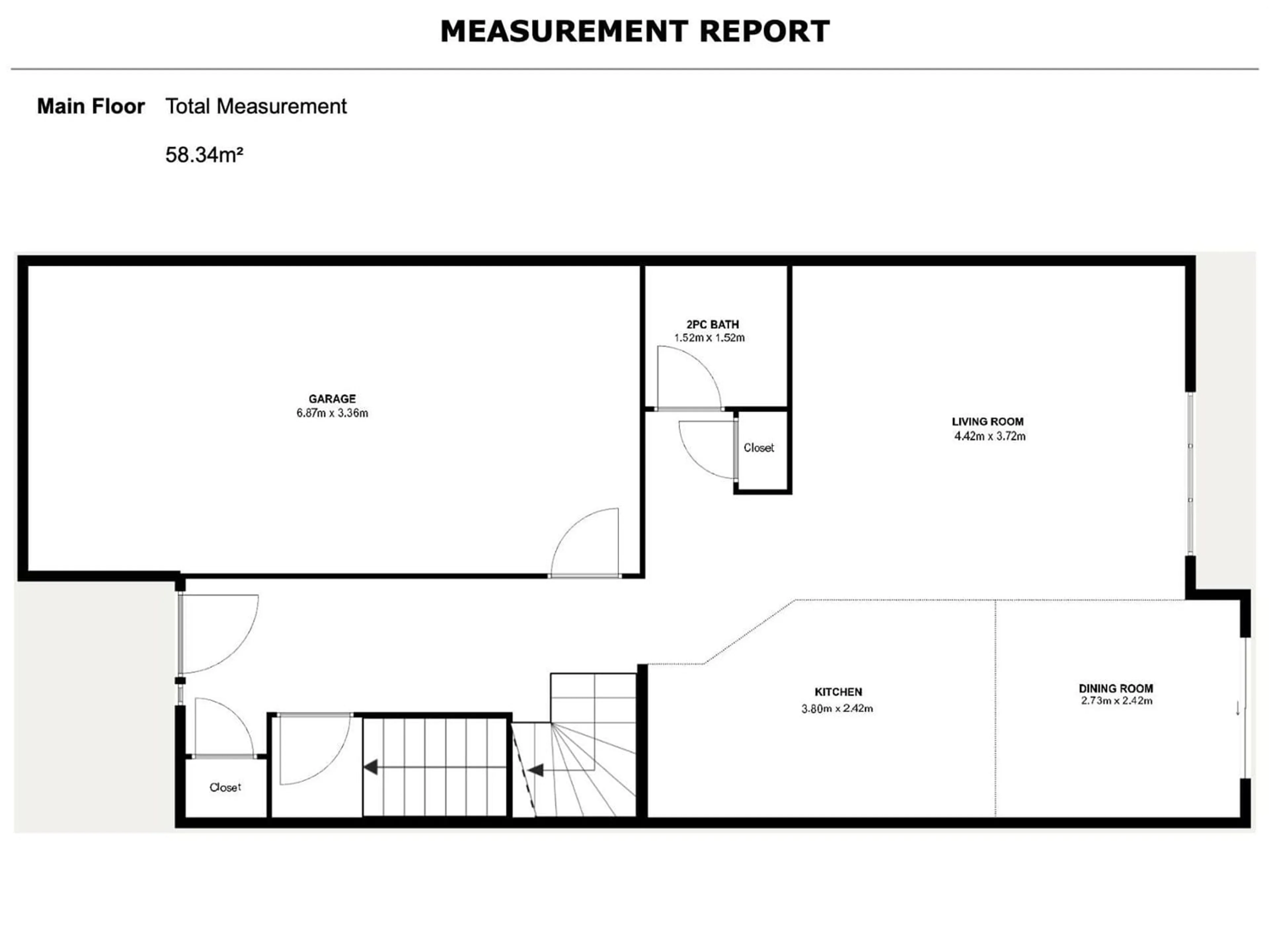 Floor plan for #34 - 18230 104A ST NW, Edmonton Alberta T5X0G9