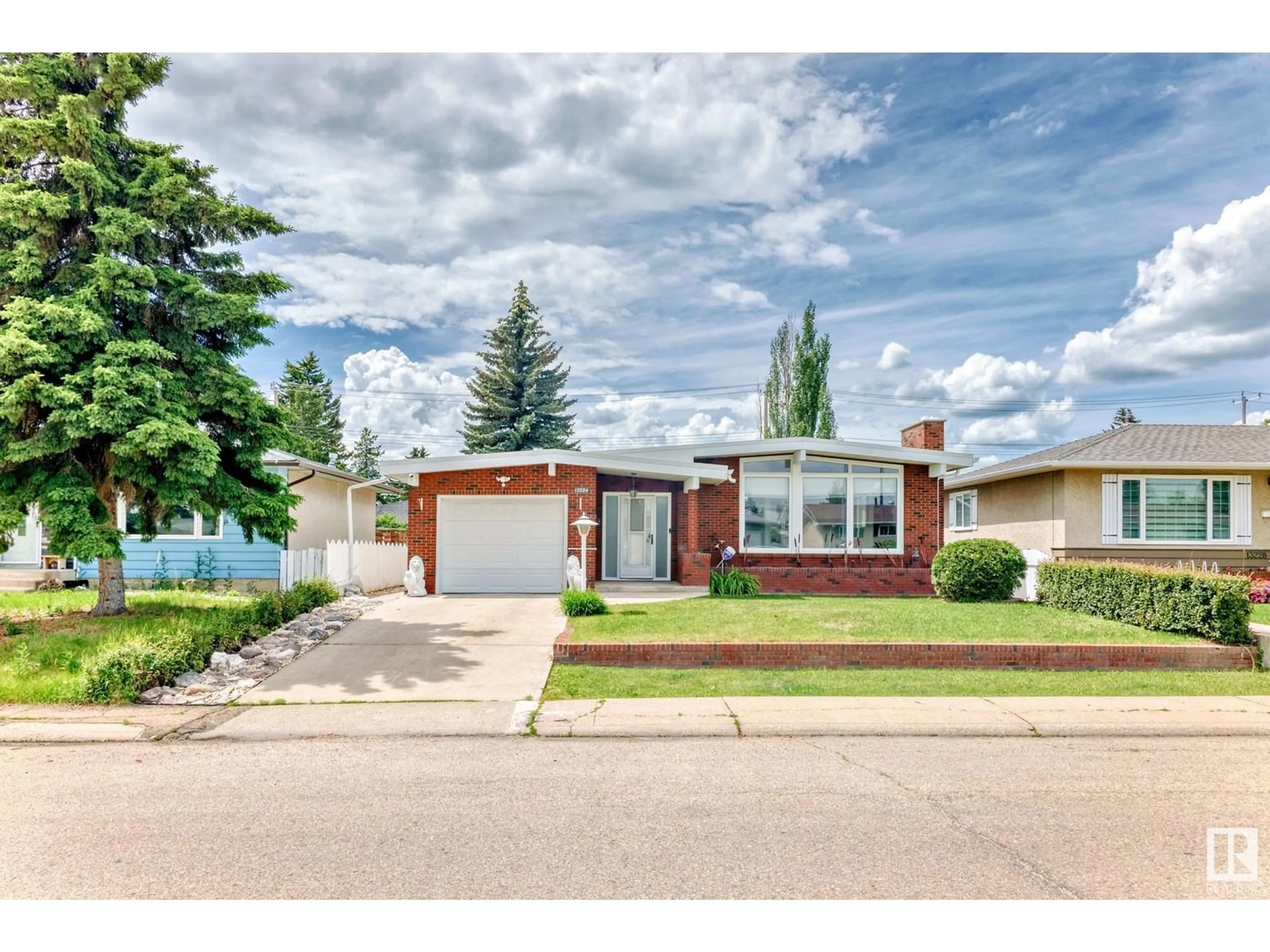 Home with brick exterior material, street for NW - 13224 72 ST, Edmonton Alberta T5C0R2