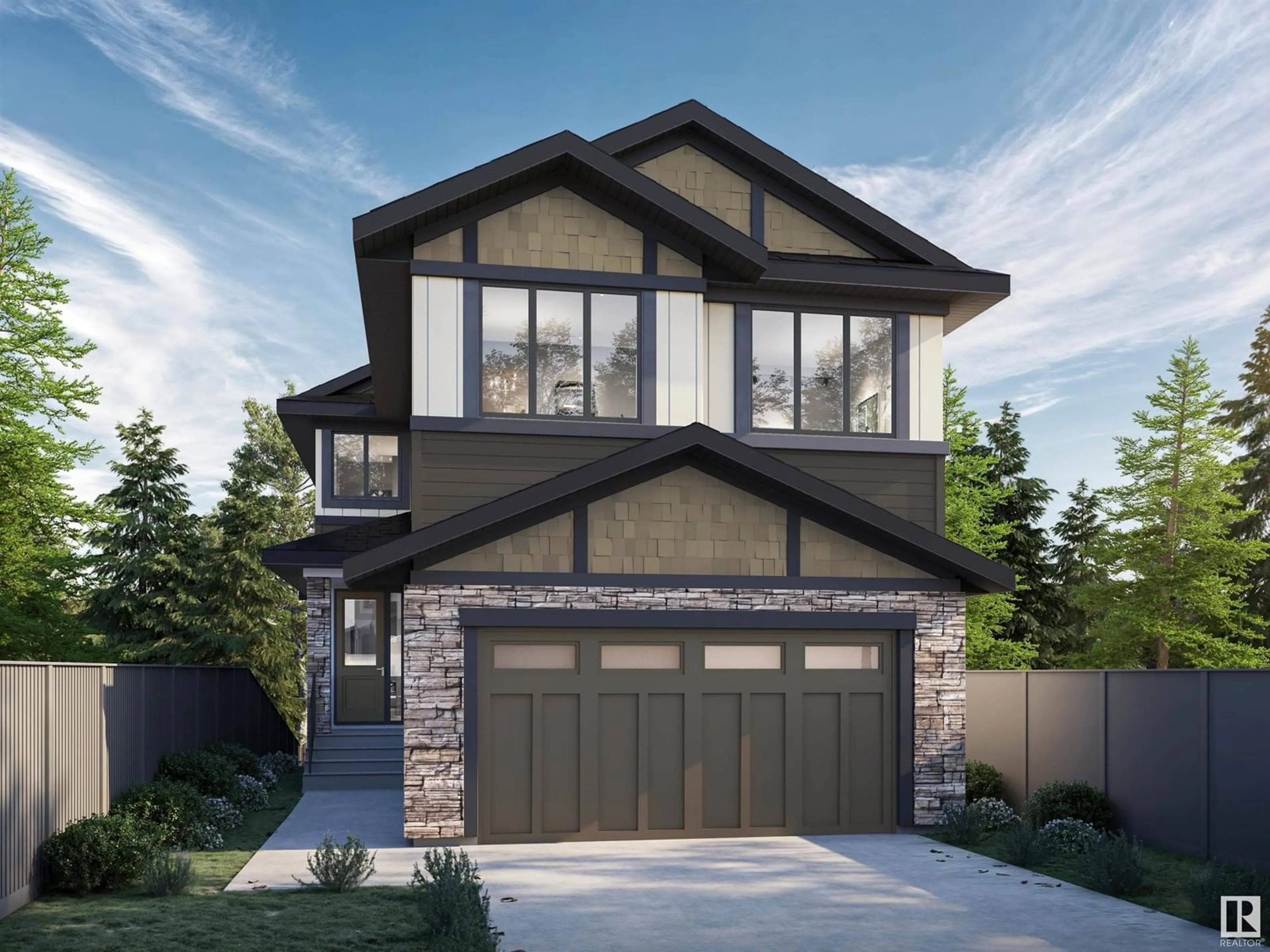 Home with brick exterior material, street for 3275 CHERNOWSKI WAY, Edmonton Alberta T6W5H2