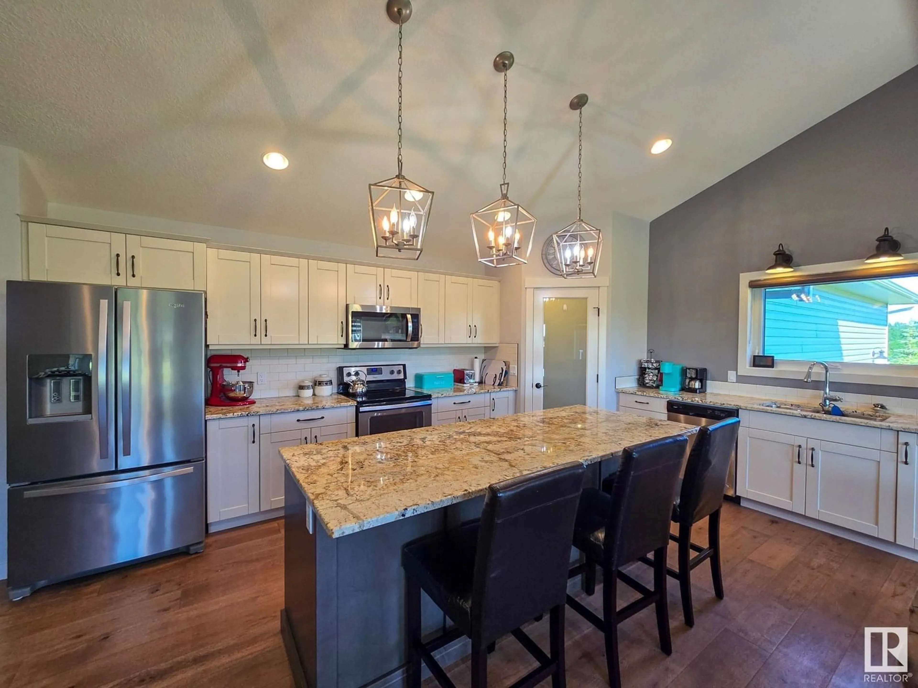 Open concept kitchen, ceramic/tile floor for #2 - 52329 RGE ROAD 13, Rural Parkland County Alberta T7Y2C2