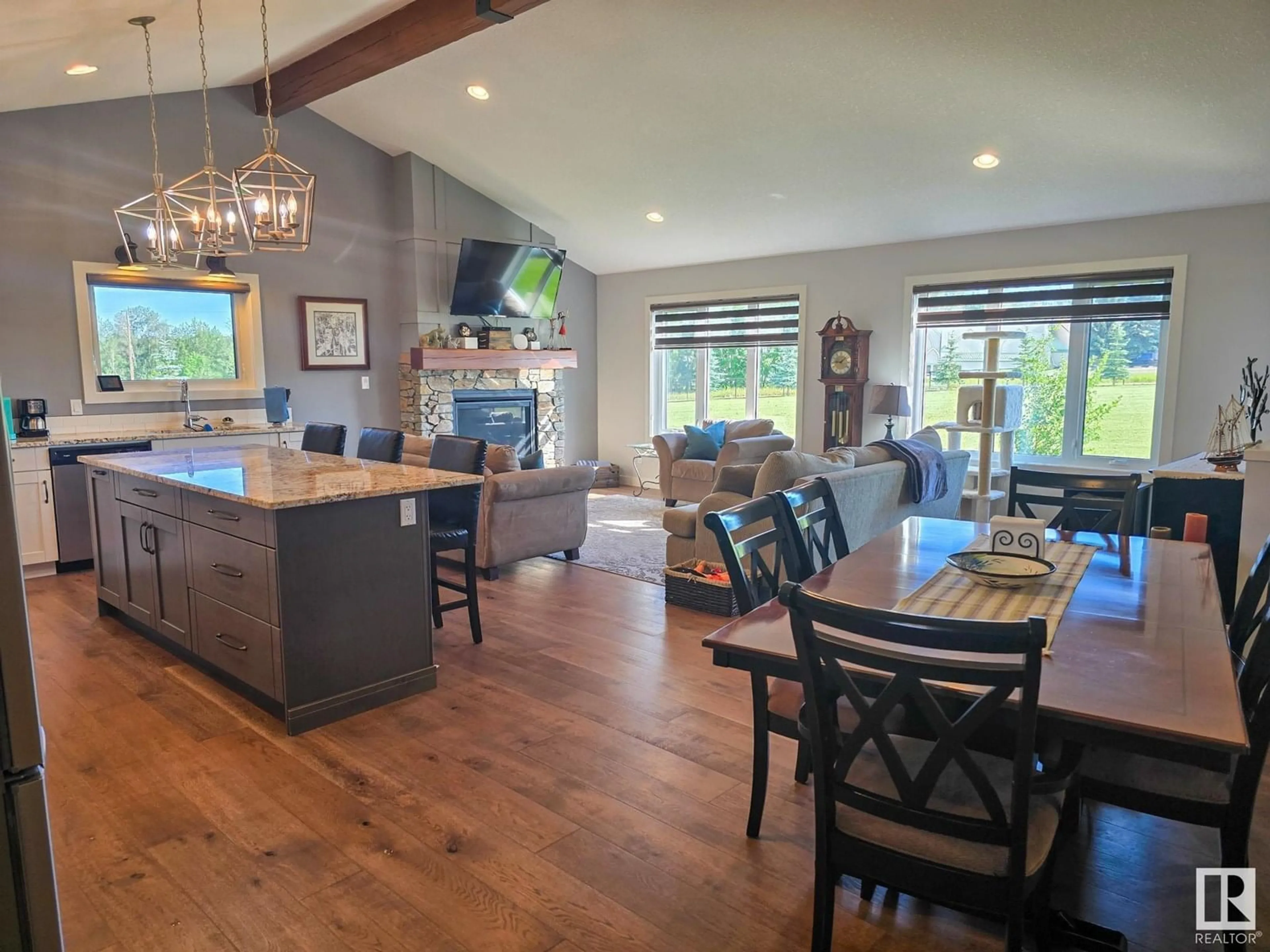 Open concept kitchen, unknown for #2 - 52329 RGE ROAD 13, Rural Parkland County Alberta T7Y2C2