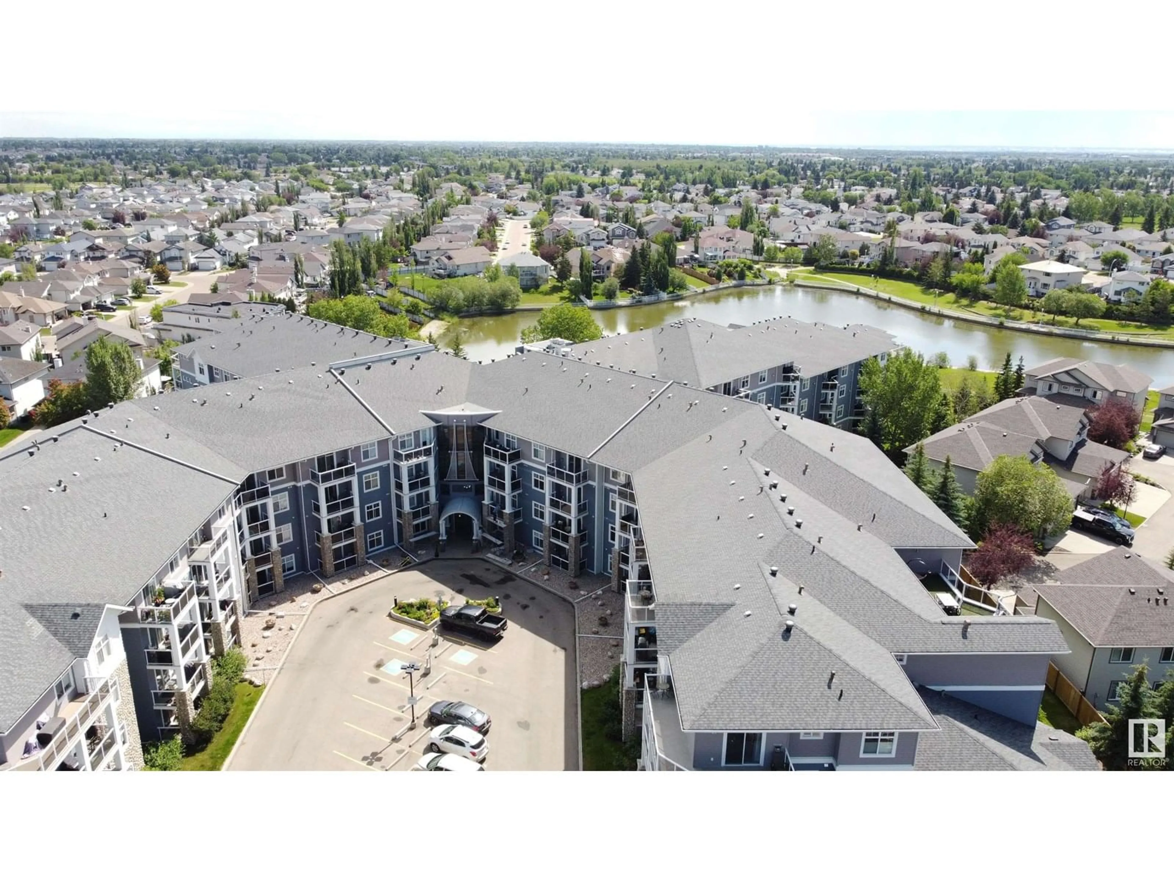 A pic from outside/outdoor area/front of a property/back of a property/a pic from drone, unknown for #209 - 16035 132 ST, Edmonton Alberta T6V0B4