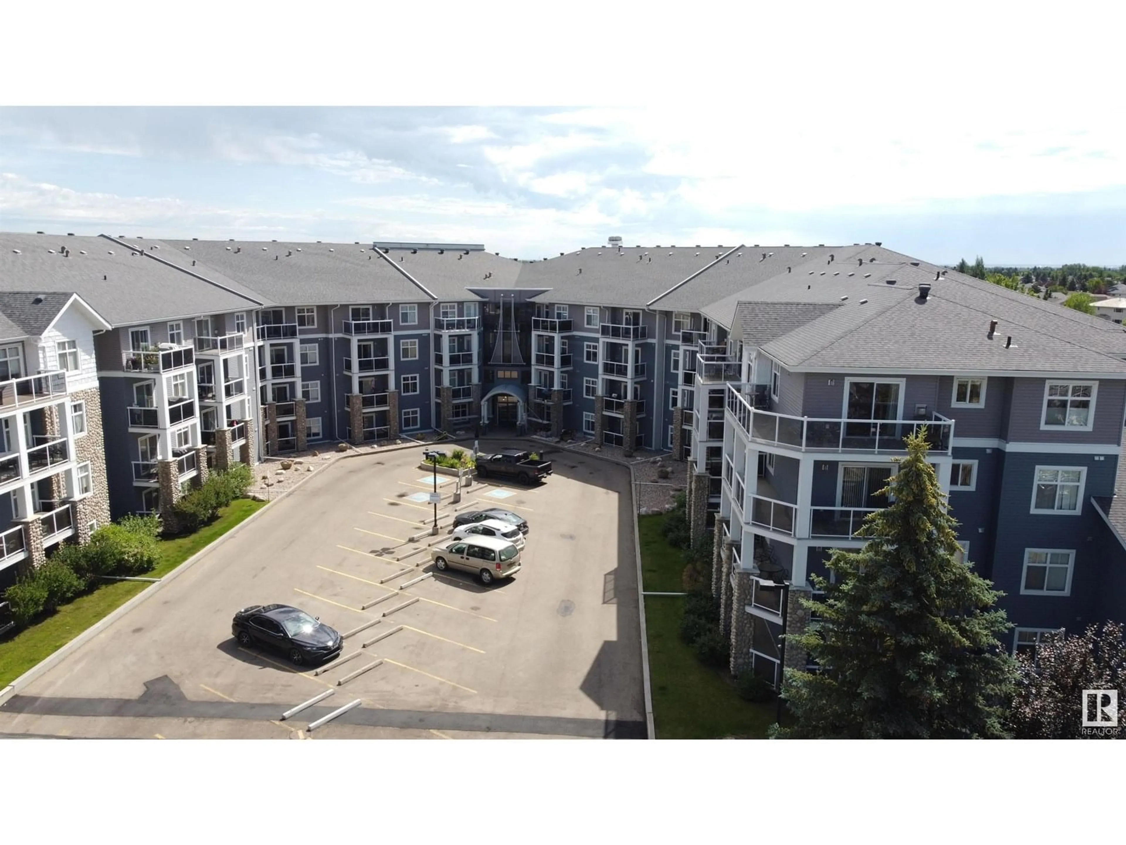 A pic from outside/outdoor area/front of a property/back of a property/a pic from drone, unknown for #209 - 16035 132 ST, Edmonton Alberta T6V0B4