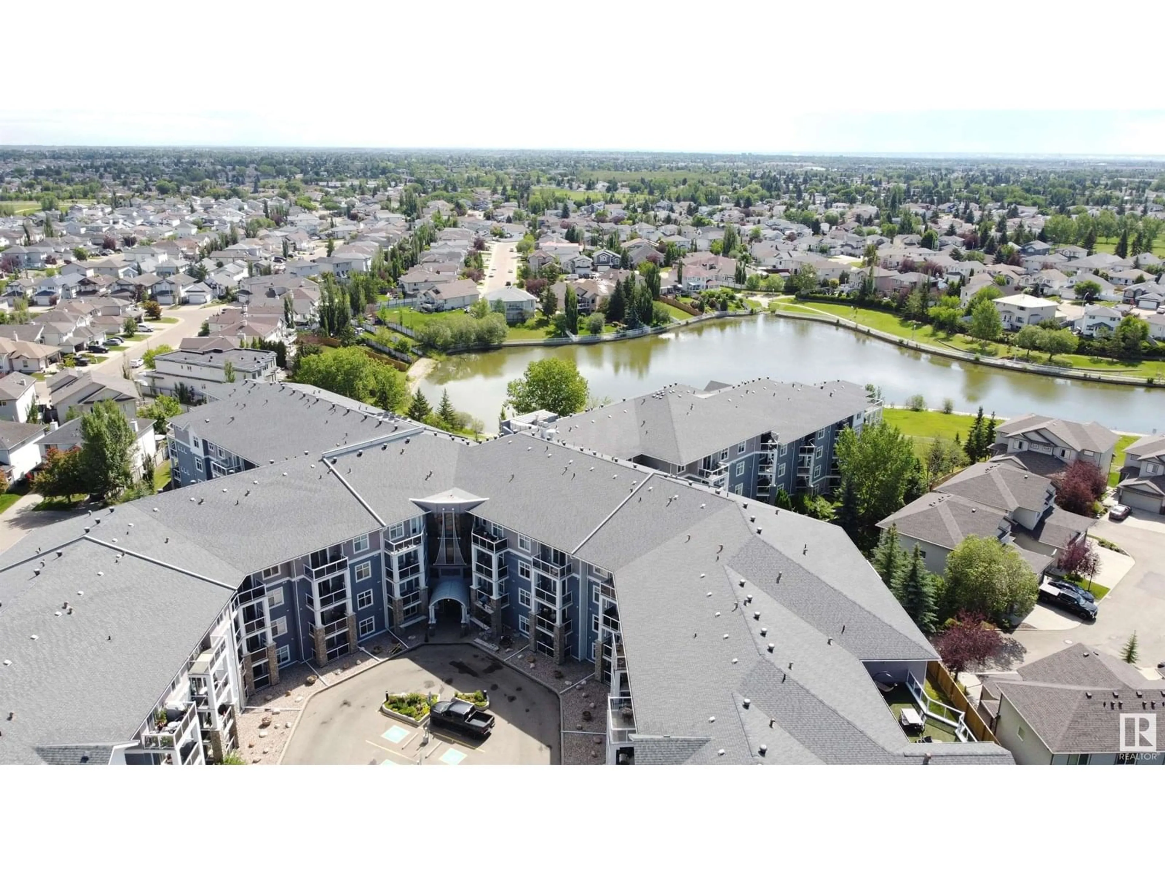 A pic from outside/outdoor area/front of a property/back of a property/a pic from drone, unknown for #209 - 16035 132 ST, Edmonton Alberta T6V0B4
