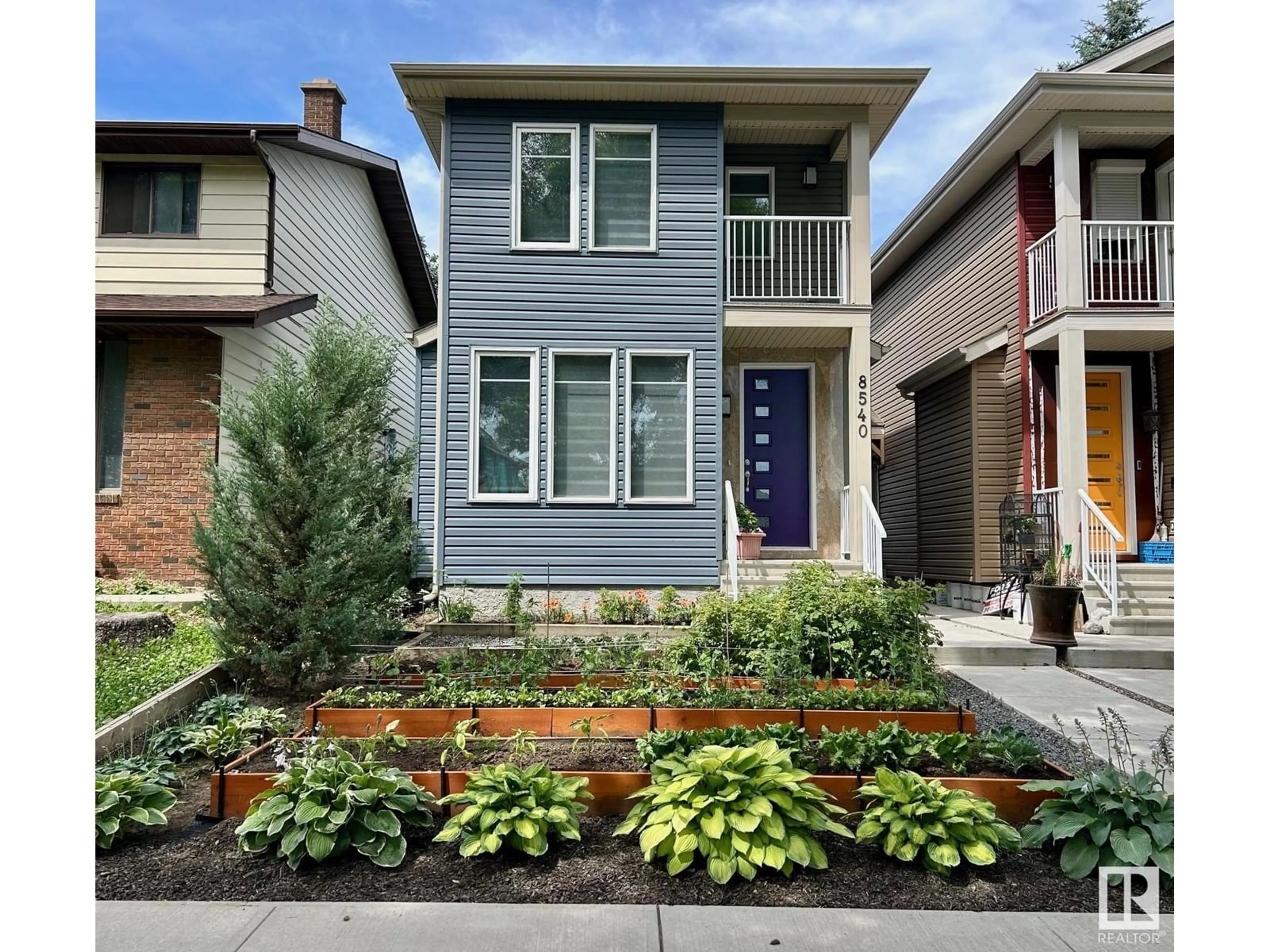Home with brick exterior material, street for 8540 89 ST, Edmonton Alberta T6C3K3