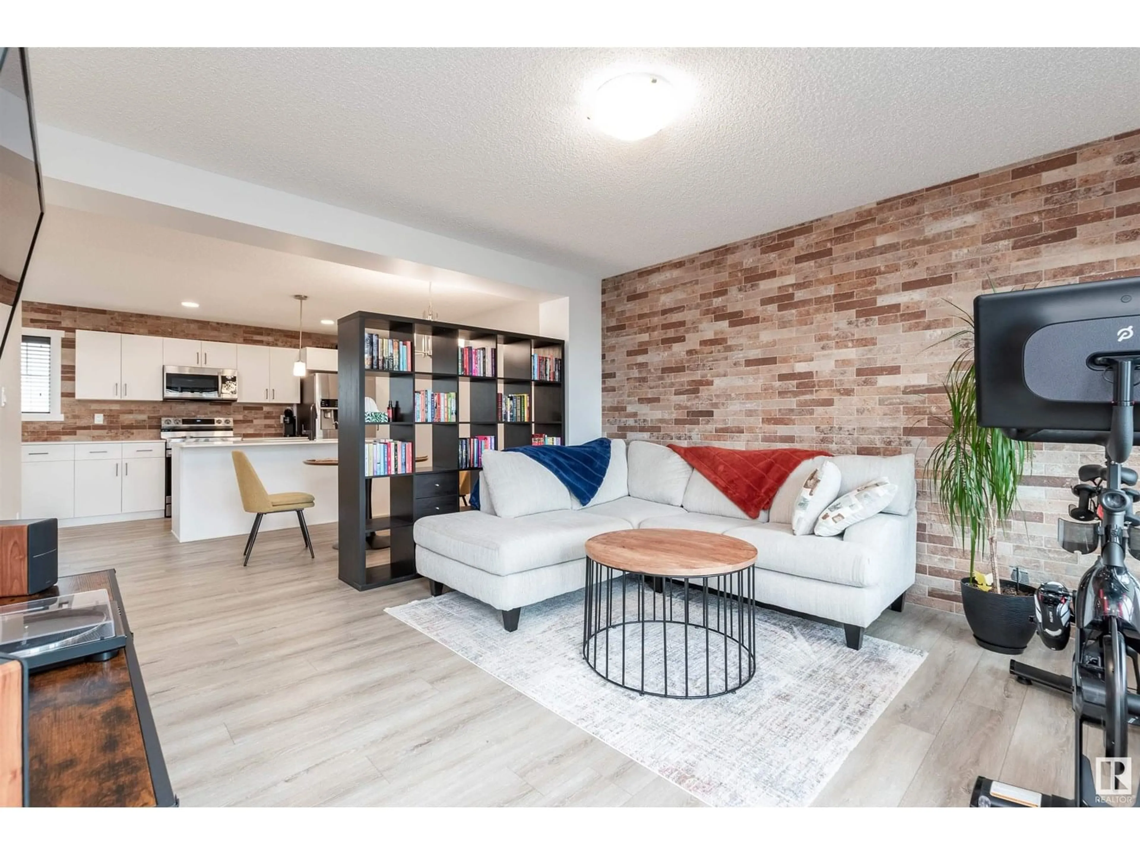 Living room with furniture, unknown for #44 - 17832 78 ST, Edmonton Alberta T5Z0P7