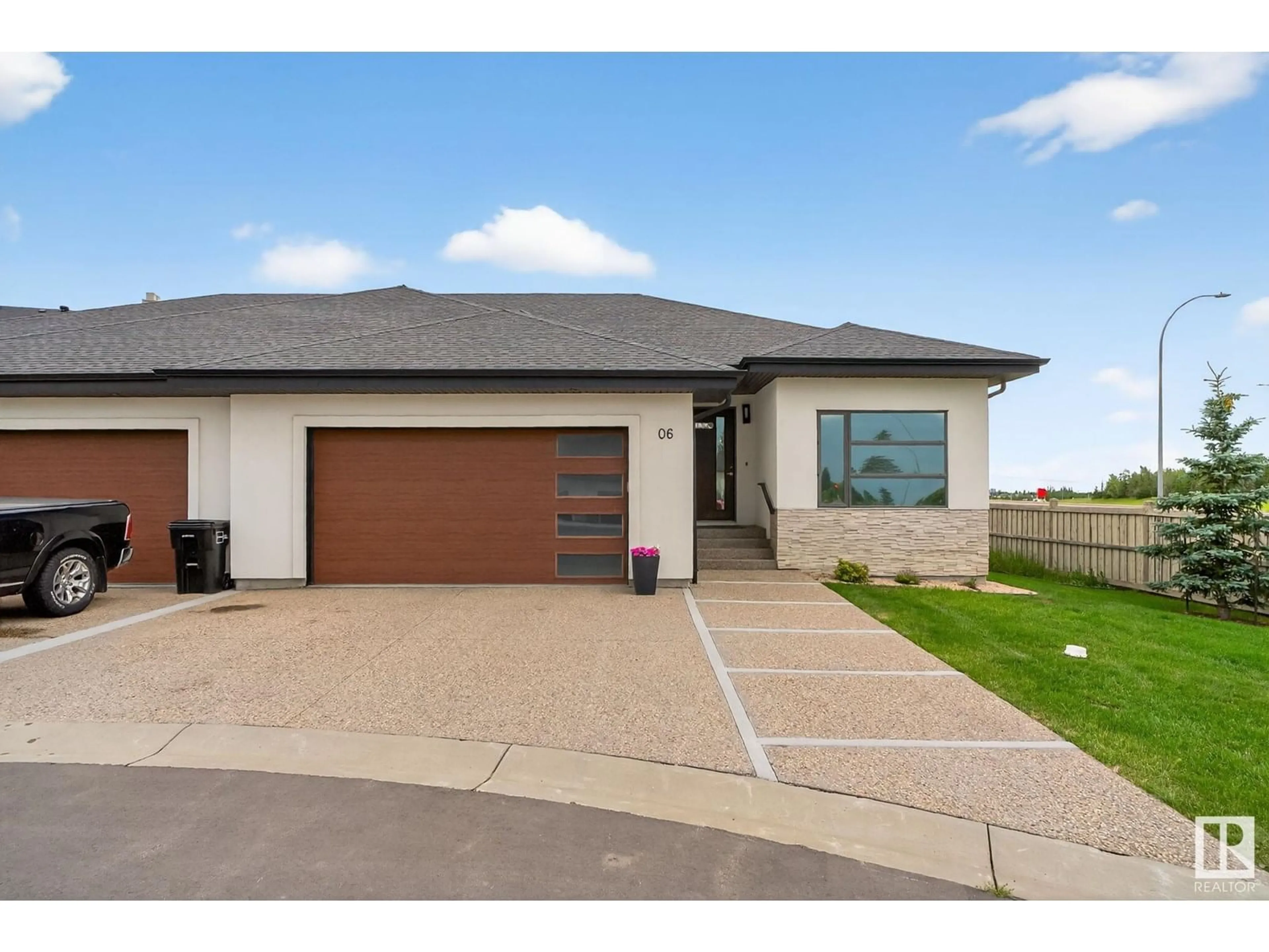 Home with brick exterior material, street for #6 - 604 MCALLISTER LO, Edmonton Alberta T6L3L4