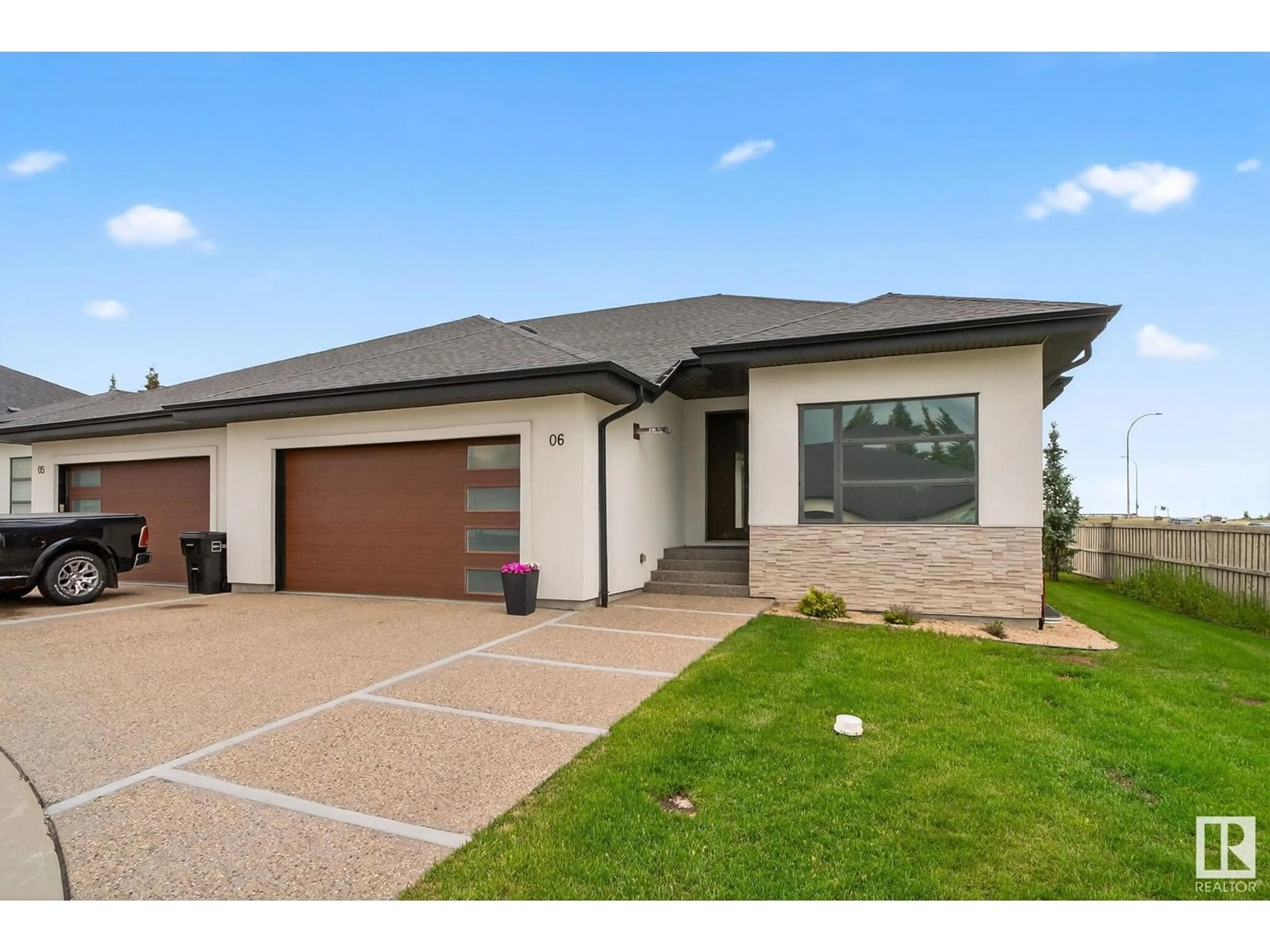Home with brick exterior material, street for #6 - 604 MCALLISTER LO, Edmonton Alberta T6L3L4