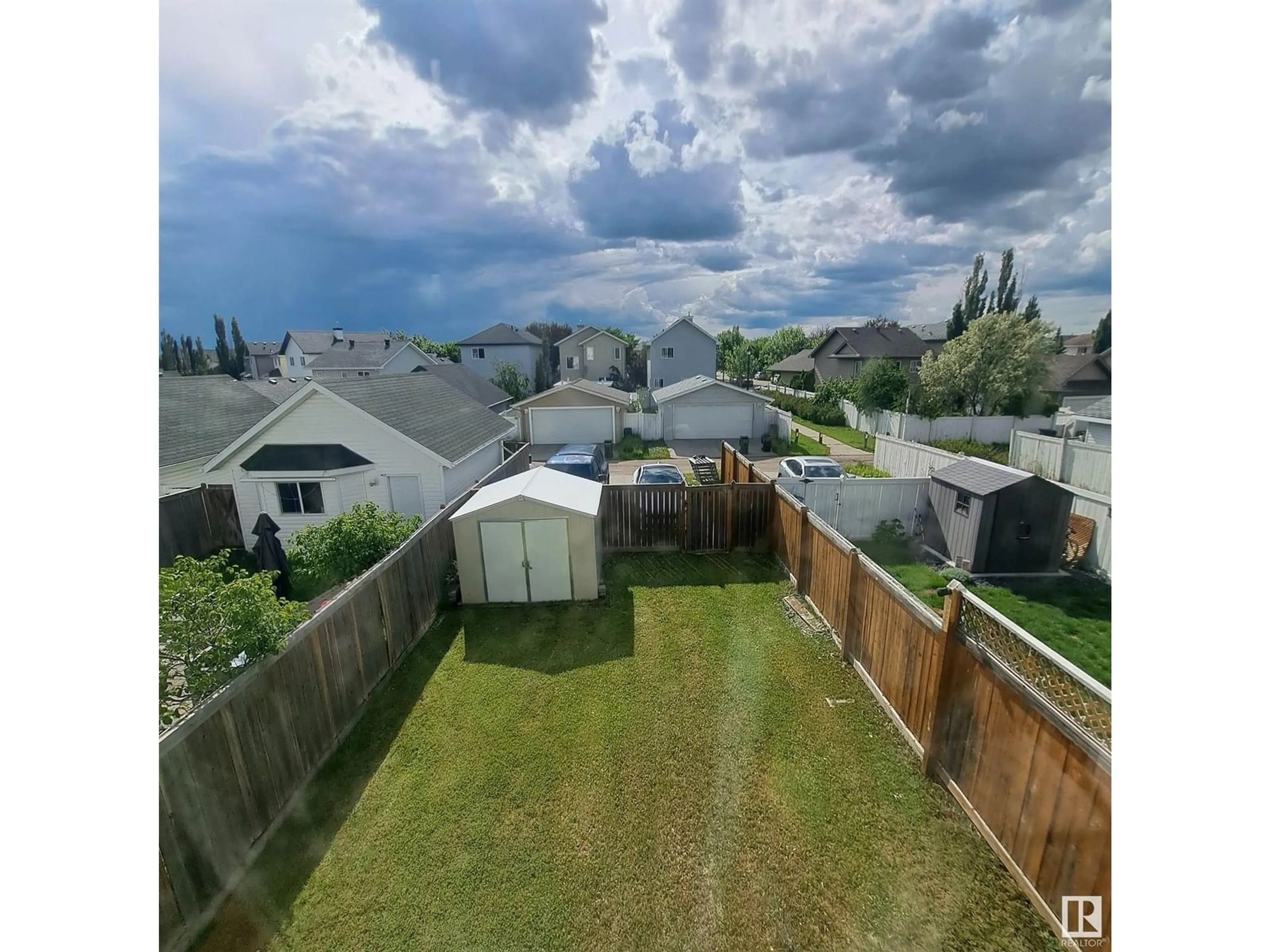 A pic from outside/outdoor area/front of a property/back of a property/a pic from drone, unknown for 4832 TERWILLEGAR CM, Edmonton Alberta T6R3H7