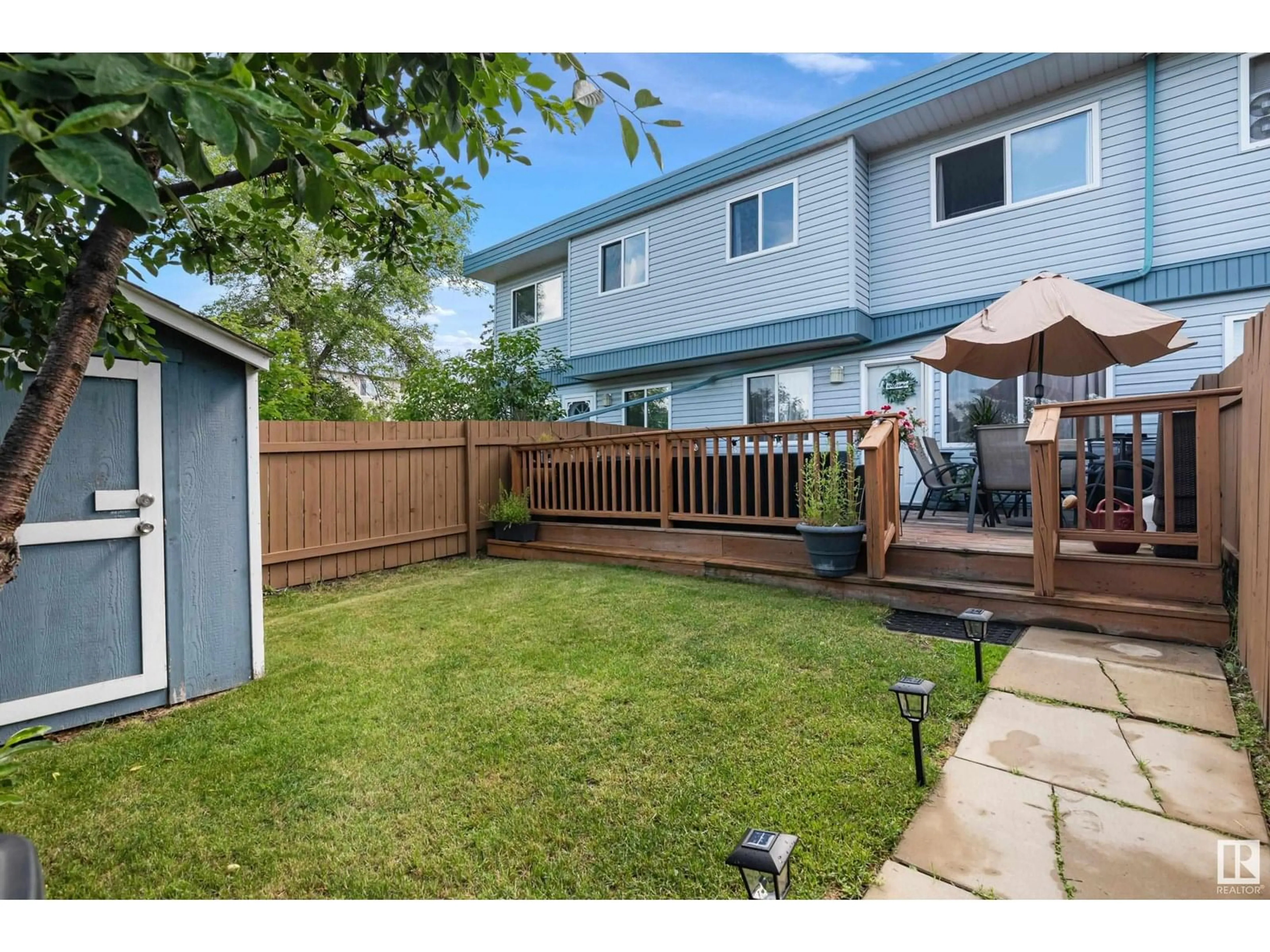 Patio, street for #14 - 18315 89 AV, Edmonton Alberta T5T1X2