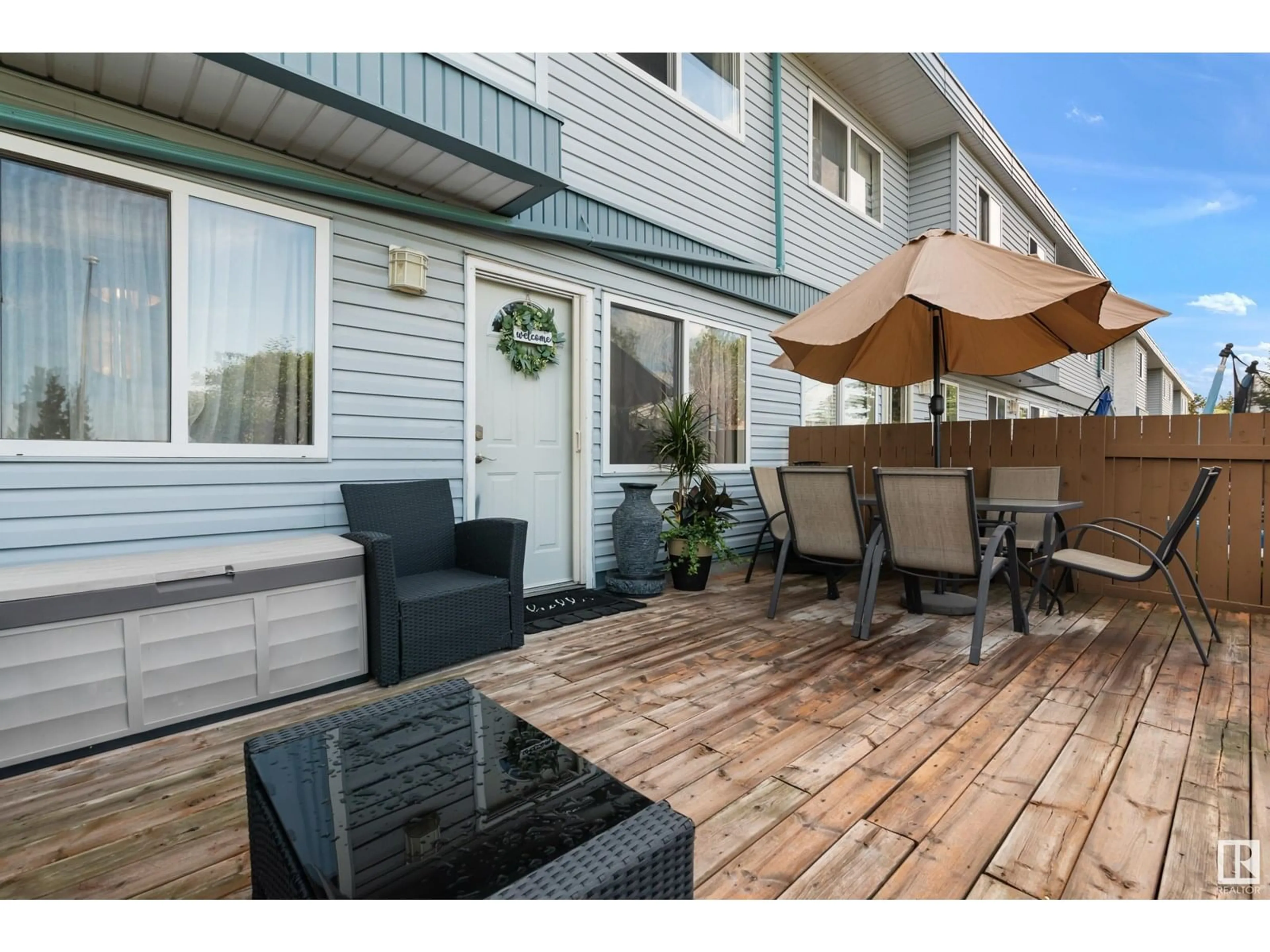 Patio, unknown for #14 - 18315 89 AV, Edmonton Alberta T5T1X2