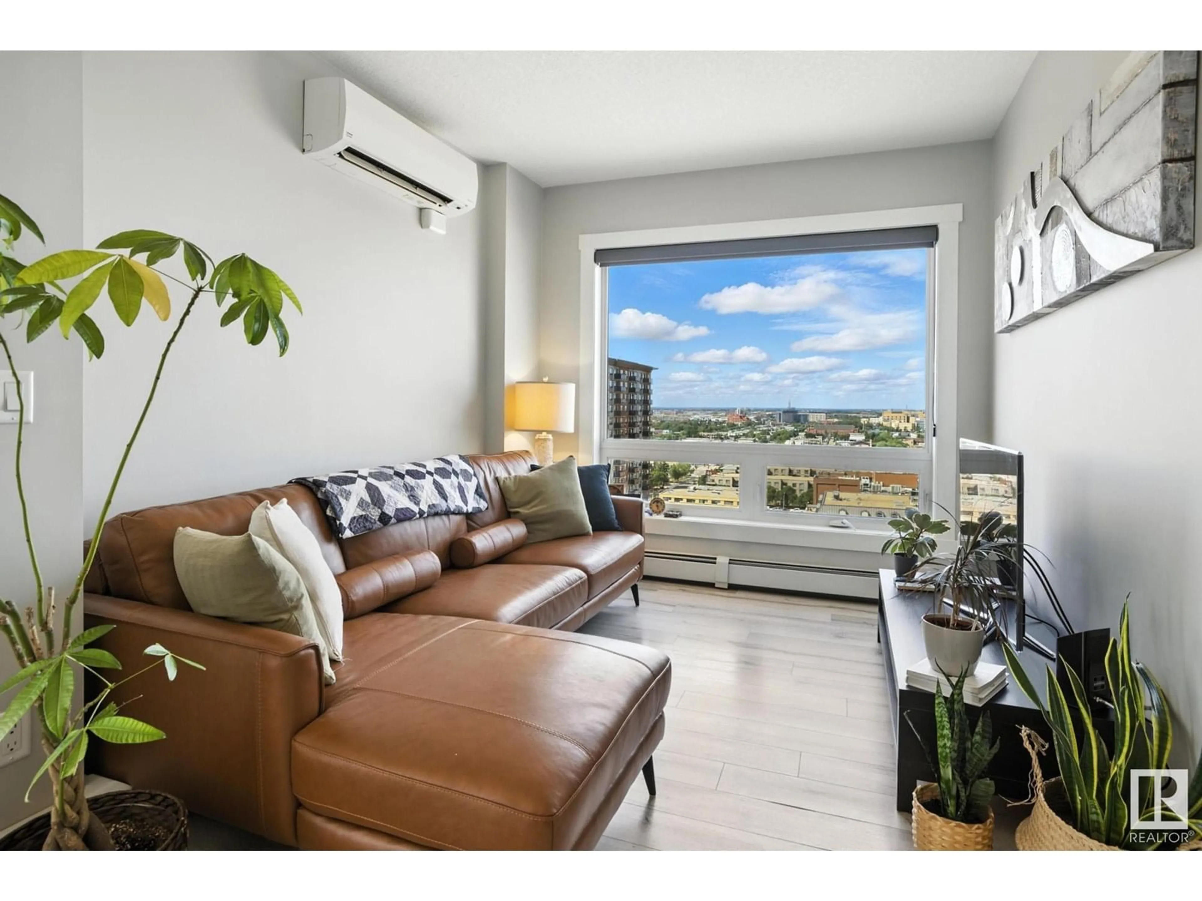 Living room with furniture, unknown for #1302 - 10226 104 ST NW, Edmonton Alberta T5J1B8