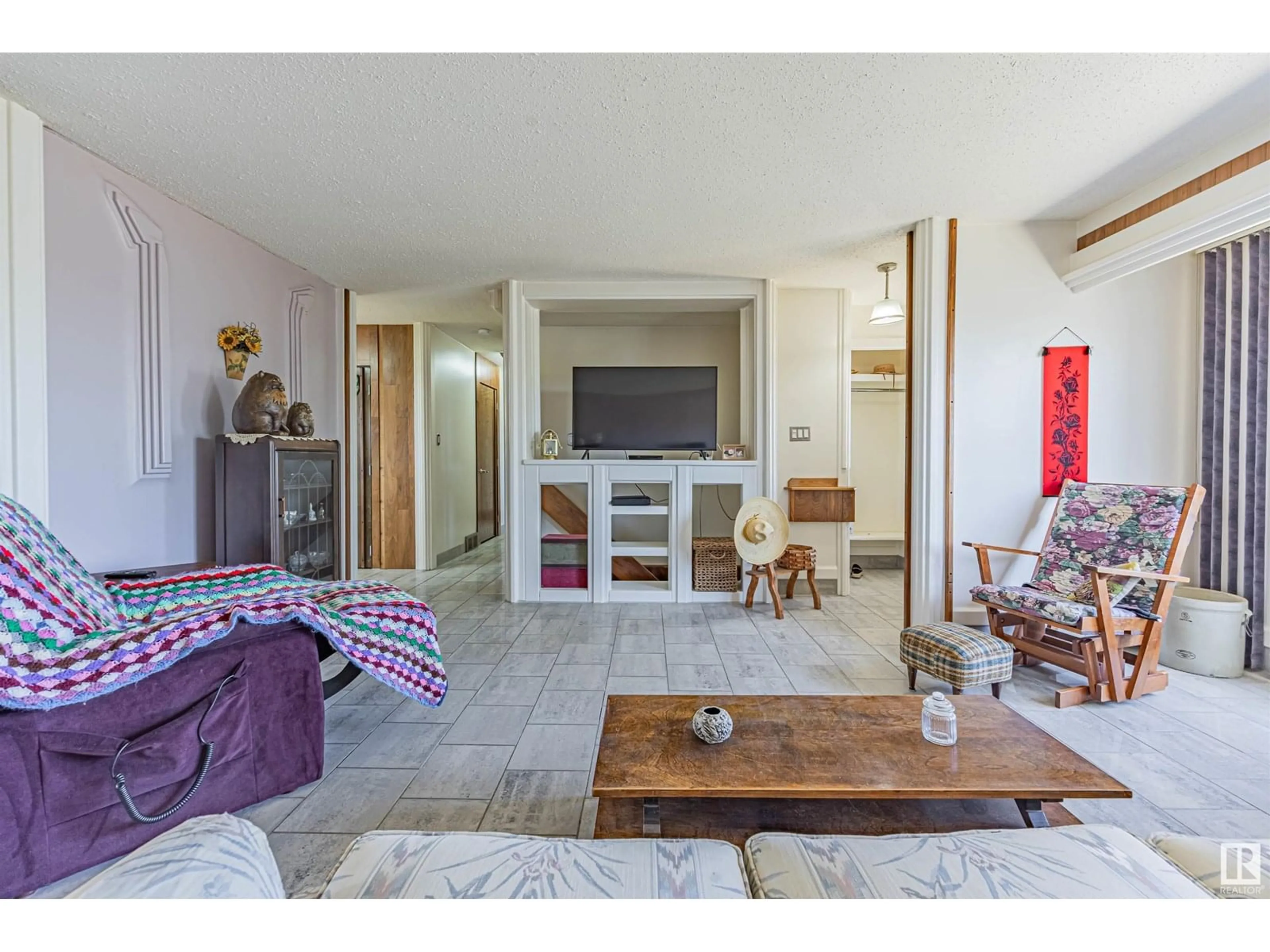 Living room with furniture, unknown for 5233 51 AV, Holden Alberta T0B2C0