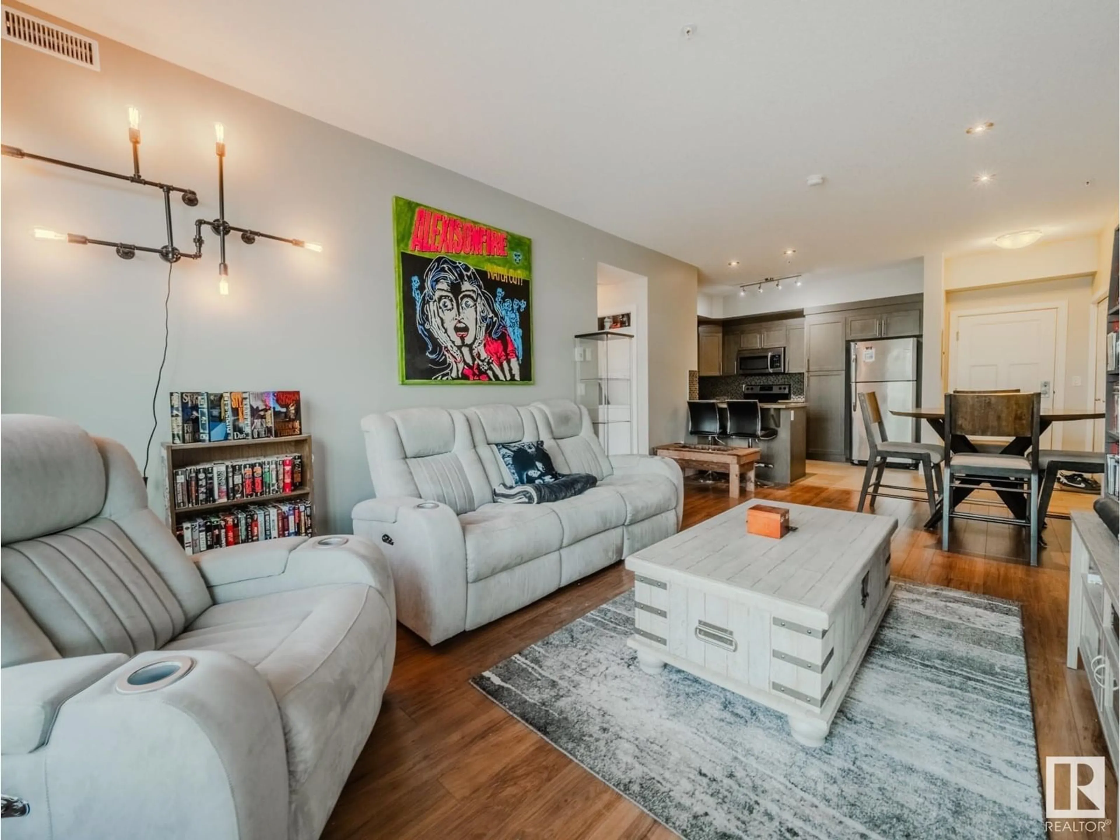 Living room with furniture, unknown for #213 - 279 WYE RD, Sherwood Park Alberta T8B0A7