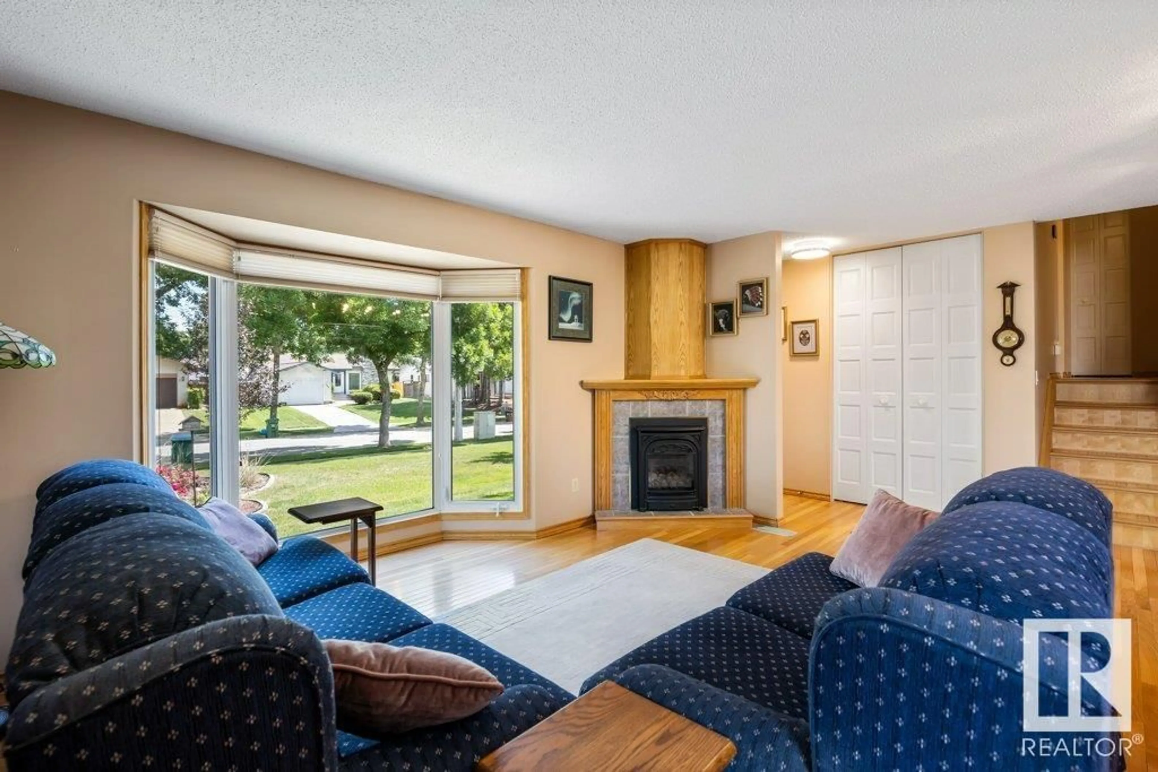 Living room with furniture, unknown for 102 LAROSE DR, St. Albert Alberta T8N2T2