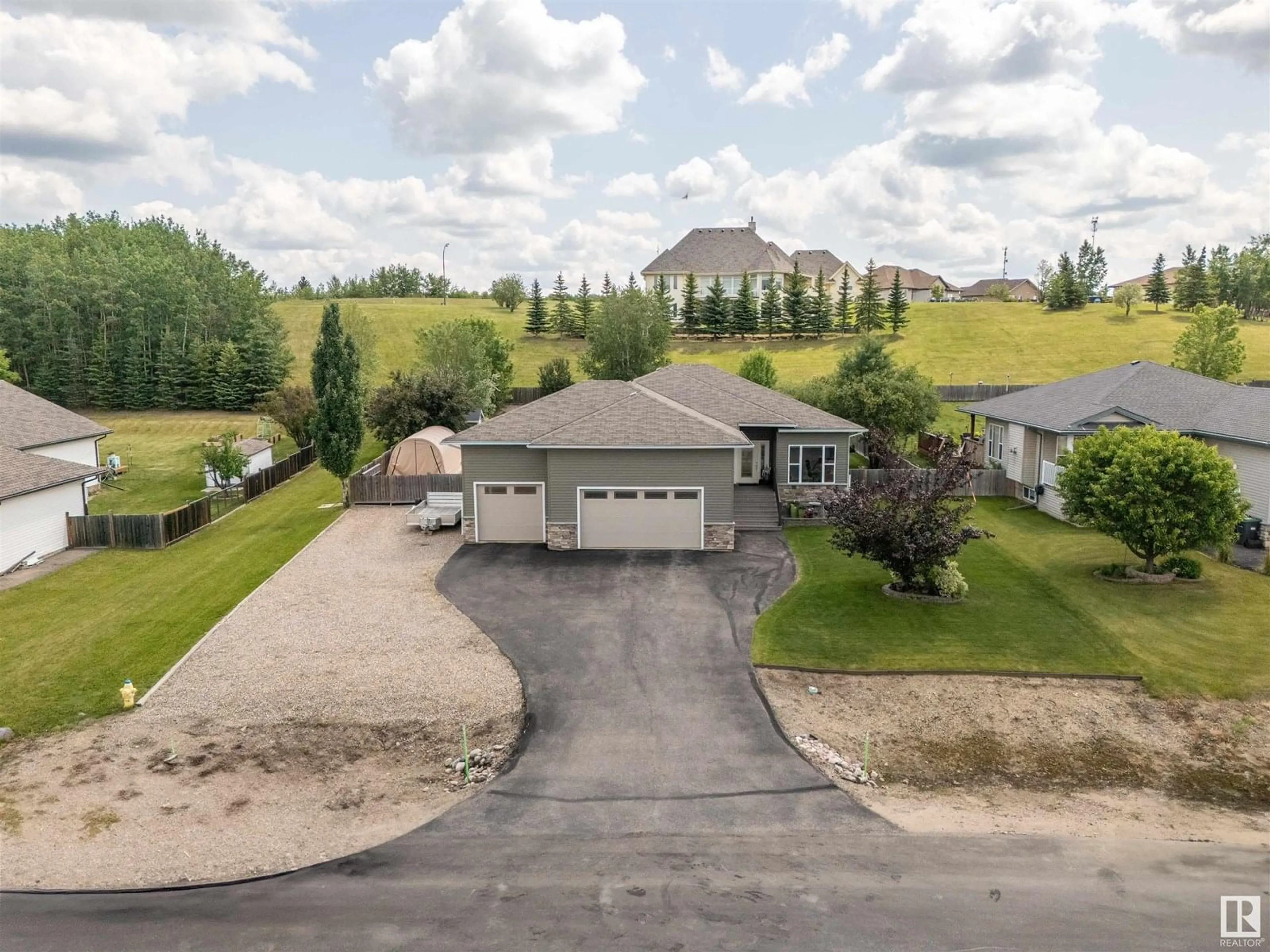 A pic from outside/outdoor area/front of a property/back of a property/a pic from drone, unknown for 3025 RED FOX DR, Cold Lake Alberta T9M1N9