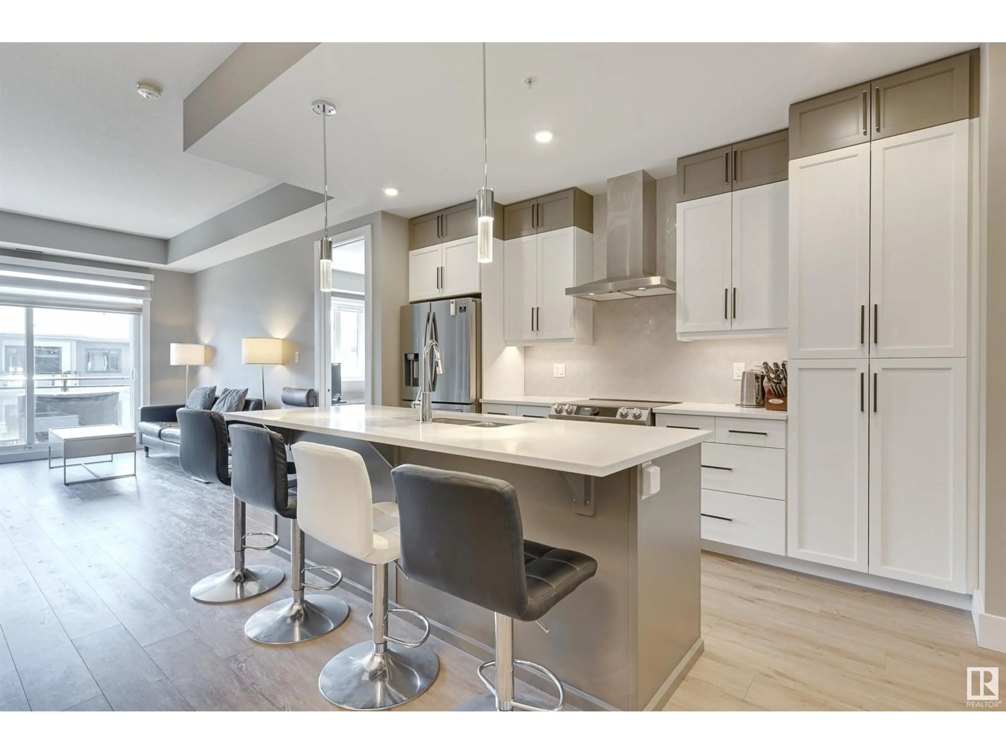 Open concept kitchen, unknown for #406 - 528 GRIESBACH PARADE, Edmonton Alberta T5E6X2