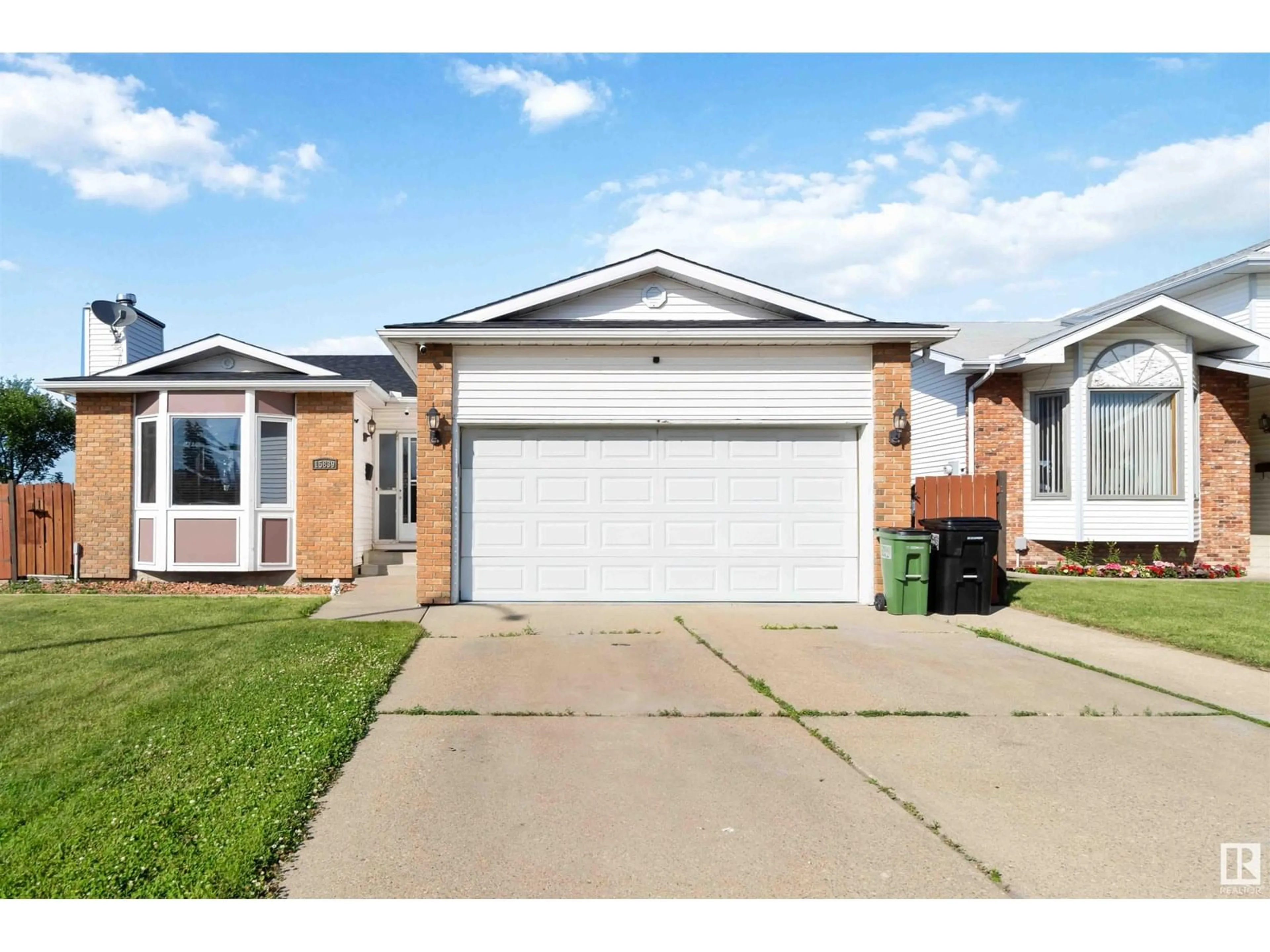 Home with vinyl exterior material, street for 15839 78 ST, Edmonton Alberta T5Z2V5