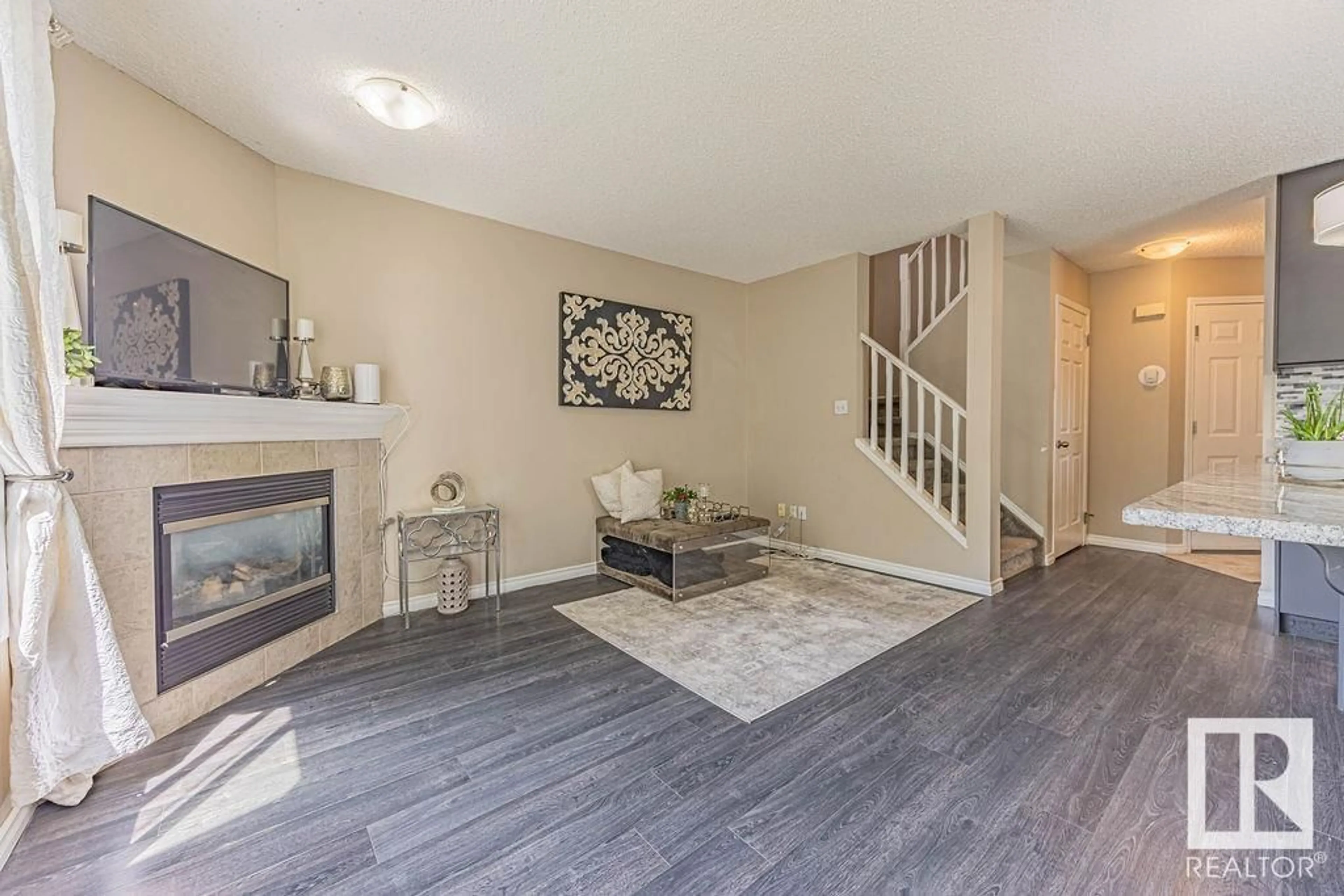 Living room with furniture, unknown for #11 - 4350 23 ST, Edmonton Alberta T6T1X8