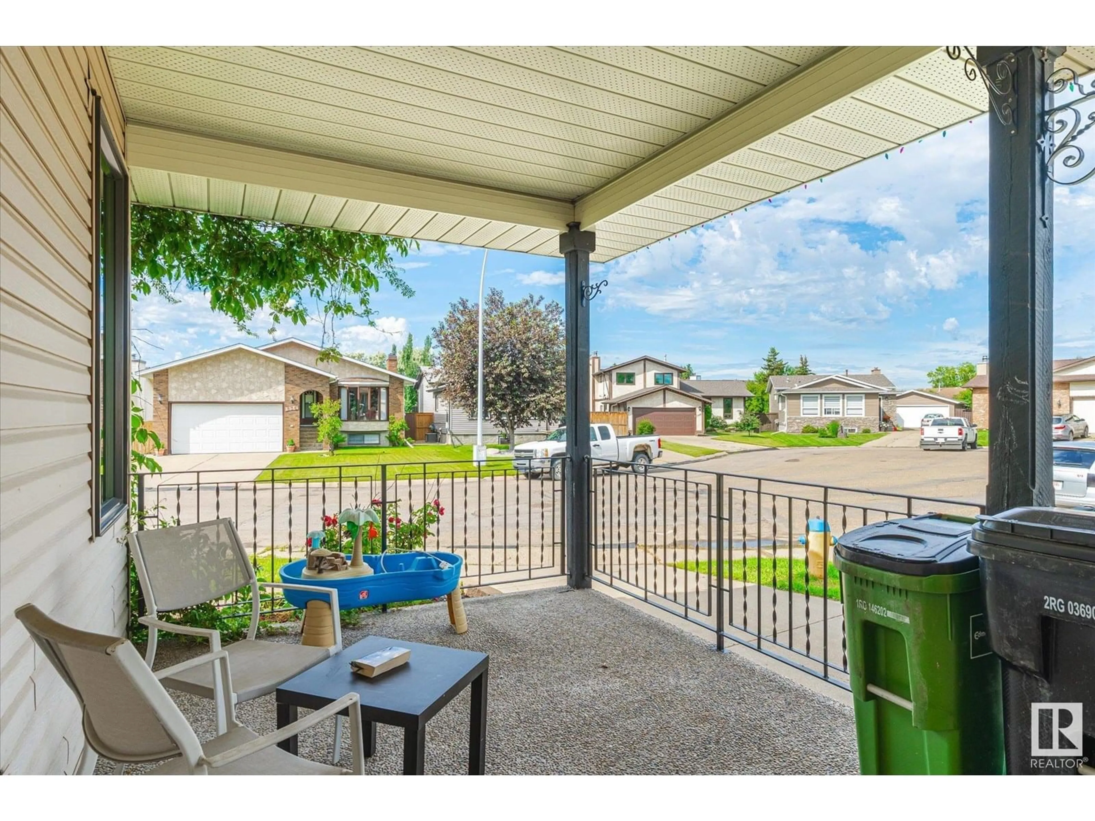 Patio, street for 300 DUNLUCE RD, Edmonton Alberta T5X4P3