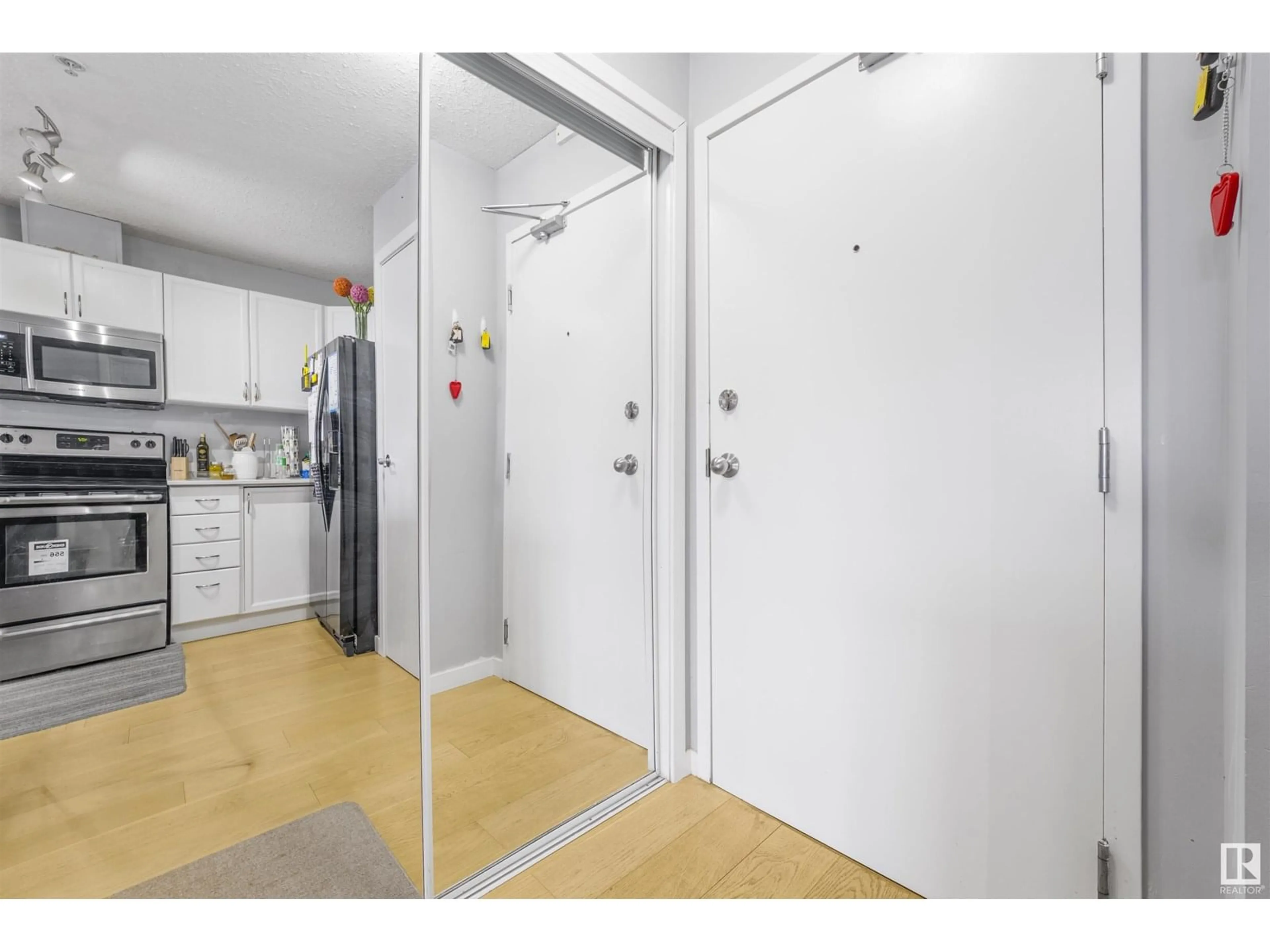 Storage room or clothes room or walk-in closet for #213 - 4312 139 AV, Edmonton Alberta T5Y3J4
