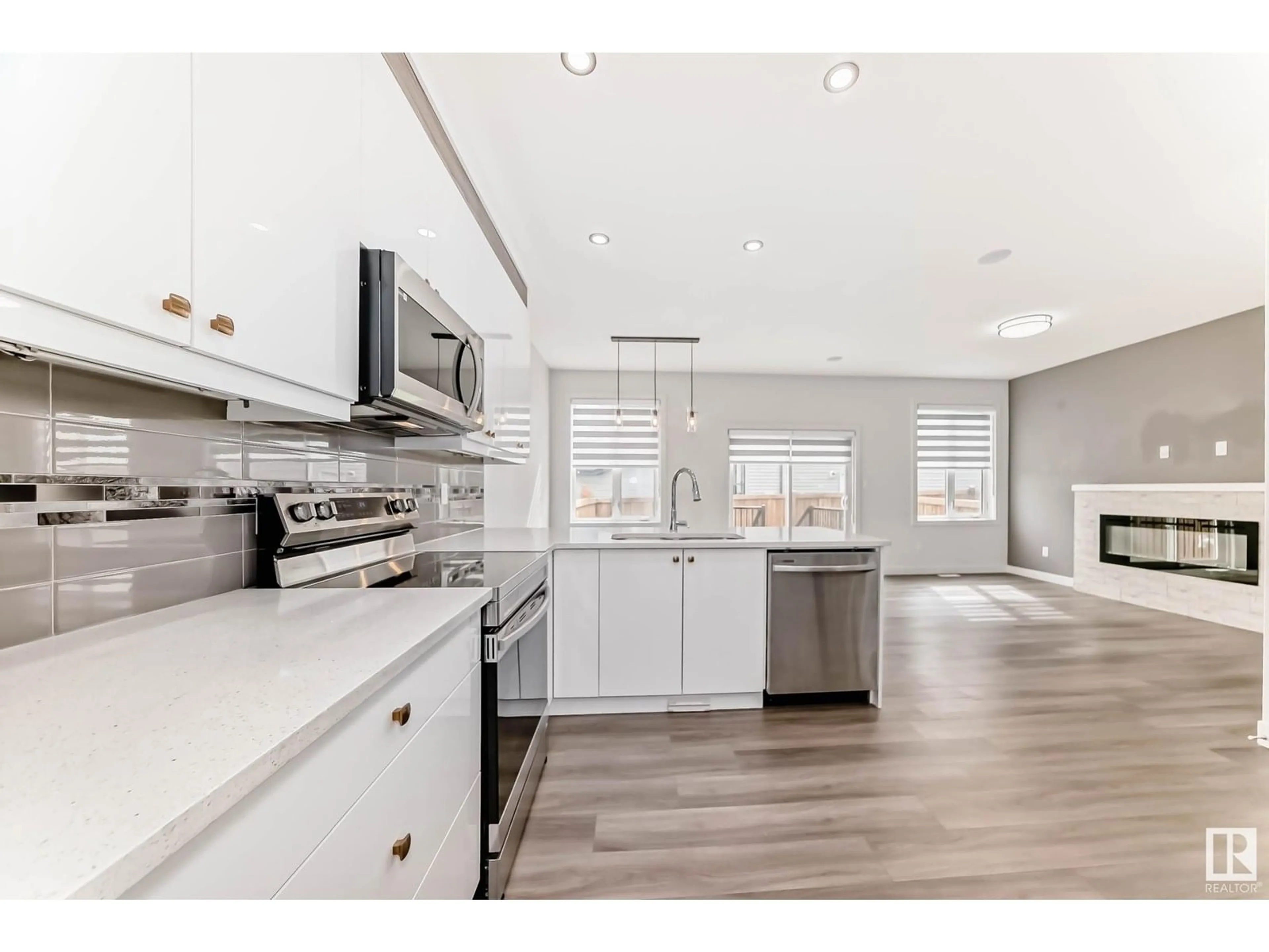 Open concept kitchen, unknown for 6603 37 AV, Beaumont Alberta T4X2Z5