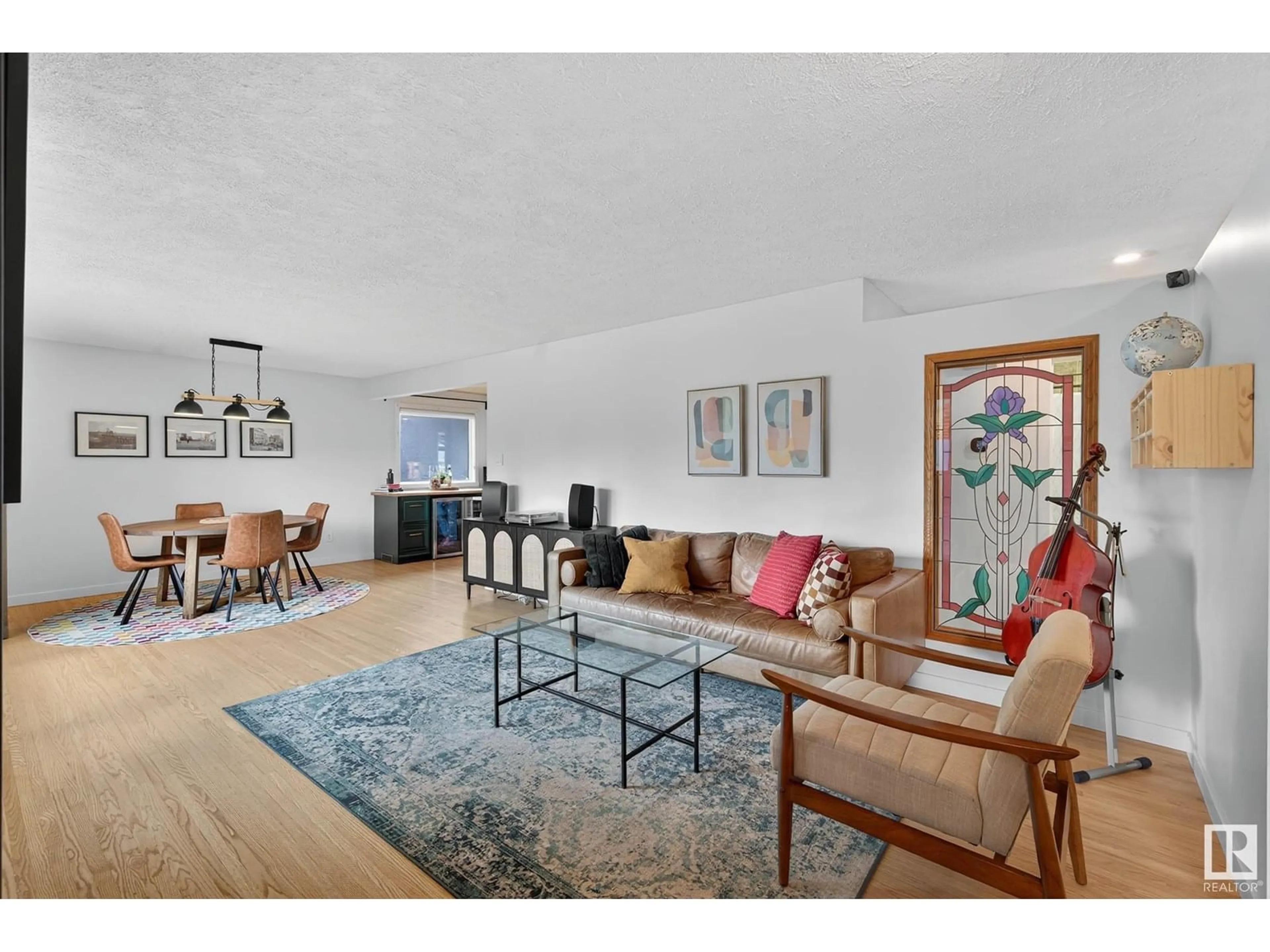 Living room with furniture, unknown for NW - 9631 67A ST, Edmonton Alberta T6B1R9